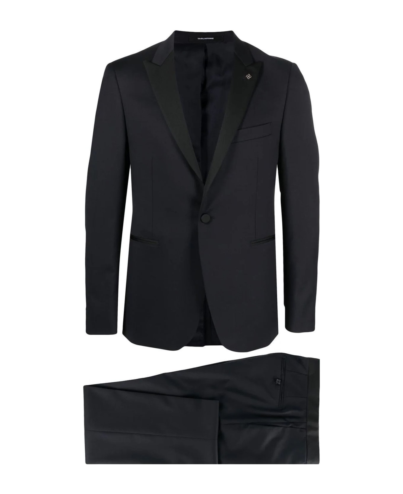 Tagliatore Single-breasted Two-peice Suit - Blue スーツ