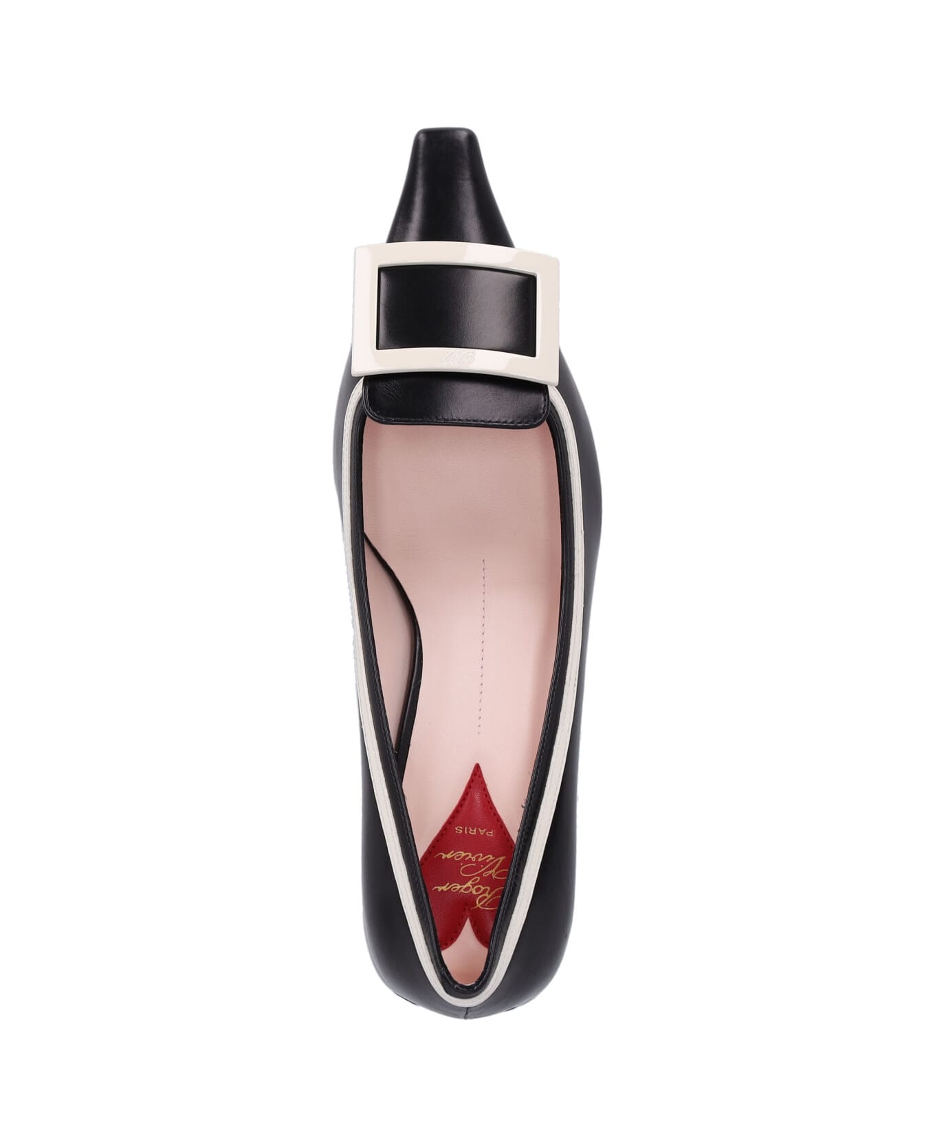 Roger Vivier 'viv' Canard Pumps - Black