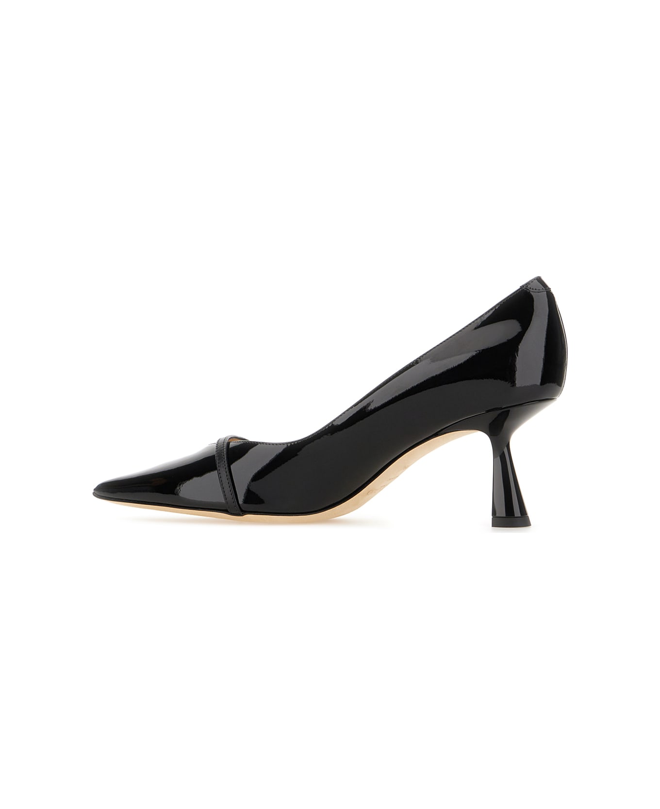 Jimmy Choo Black Leather Rosalia Pumps - BLACKBLACK