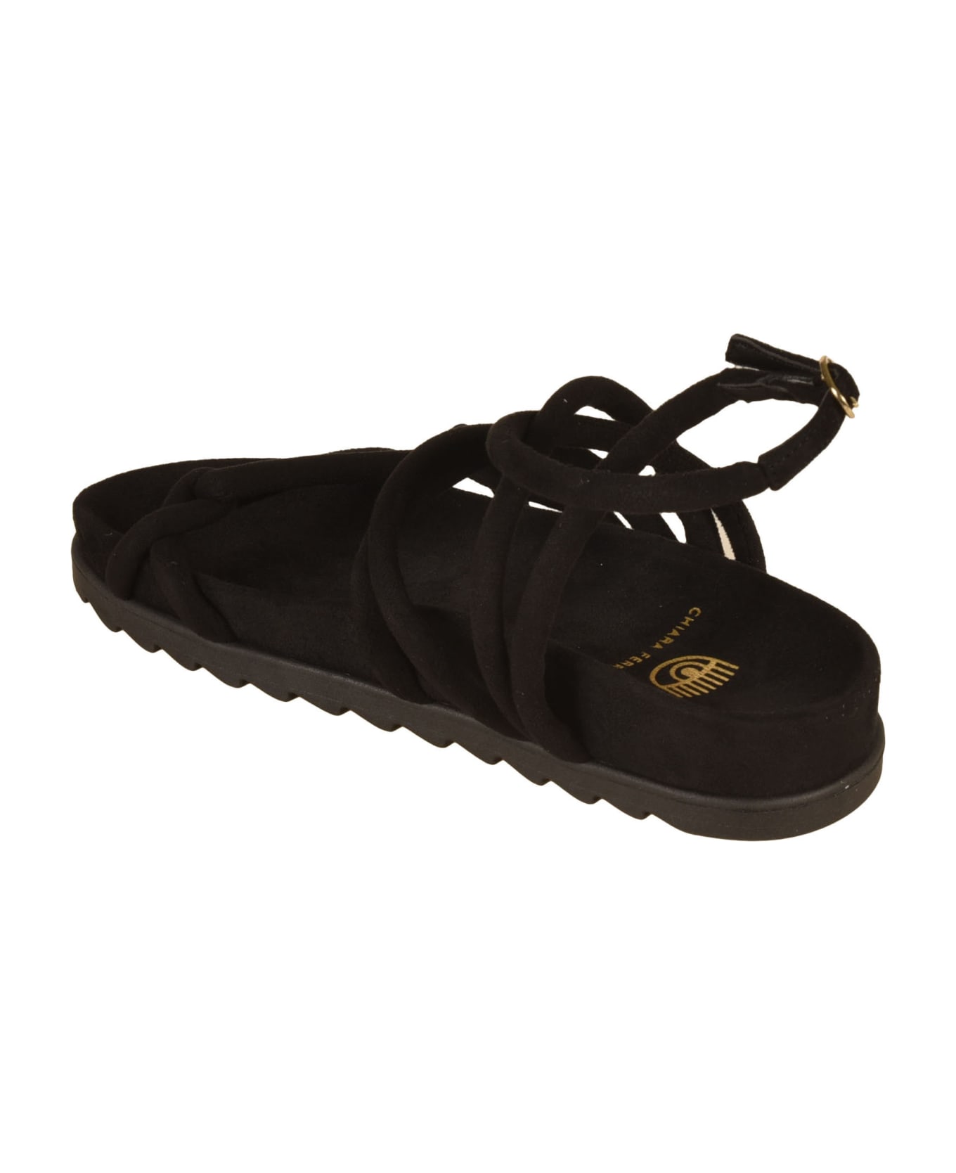 Chiara Ferragni Cable Sandals - Black