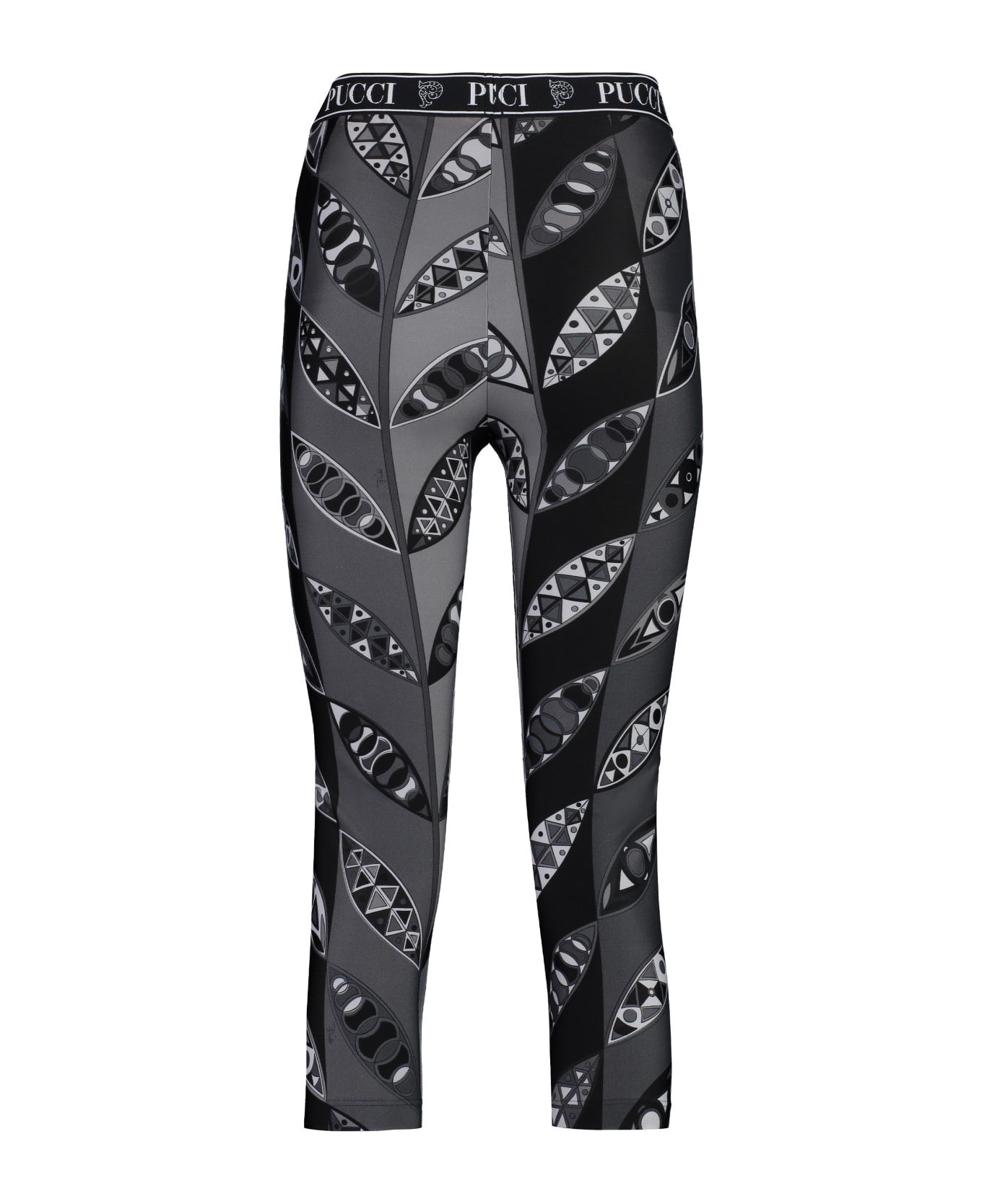 Pucci Printed Leggings - grey