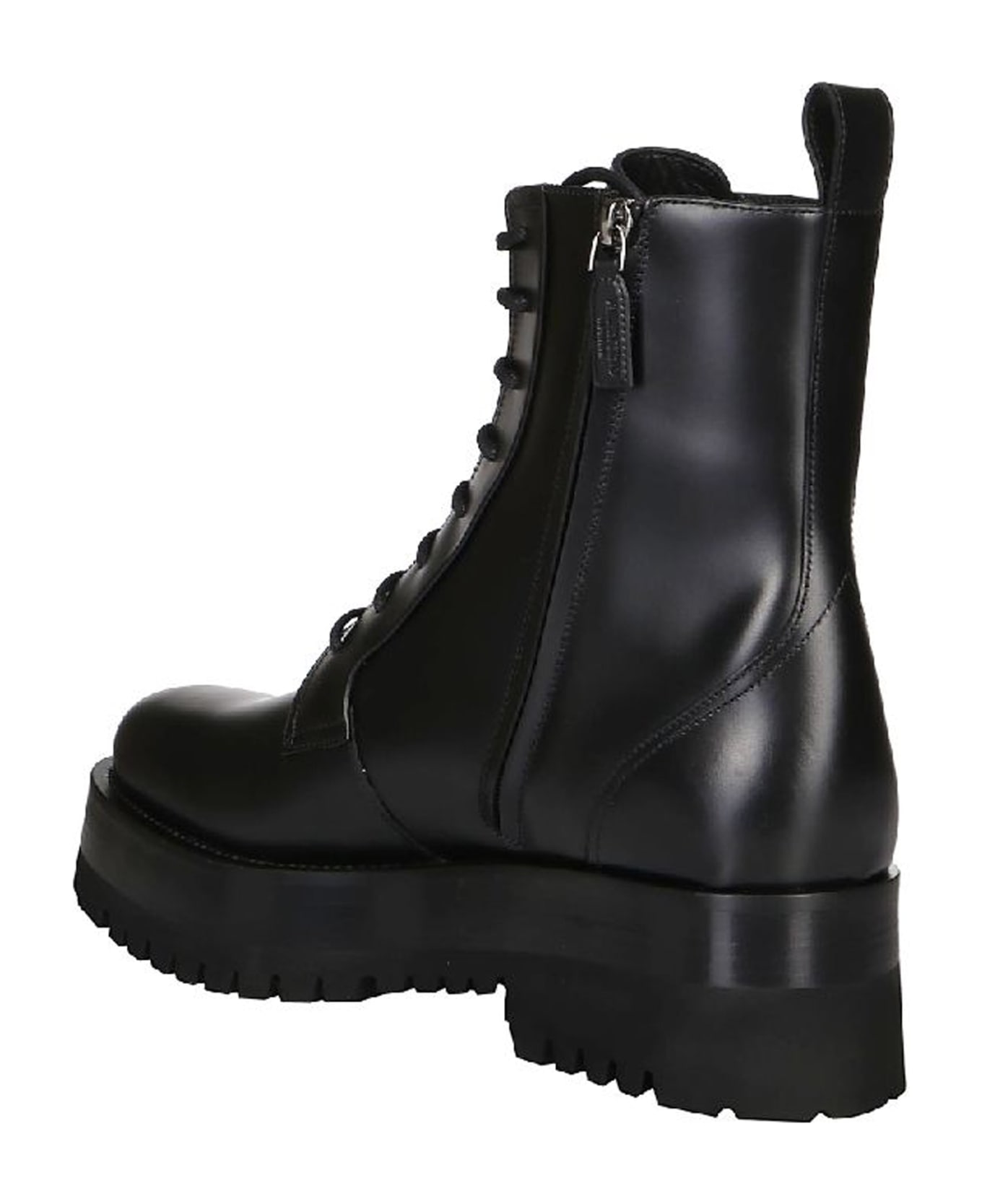 Valentino Garavani Garavani Leather Boots - Black