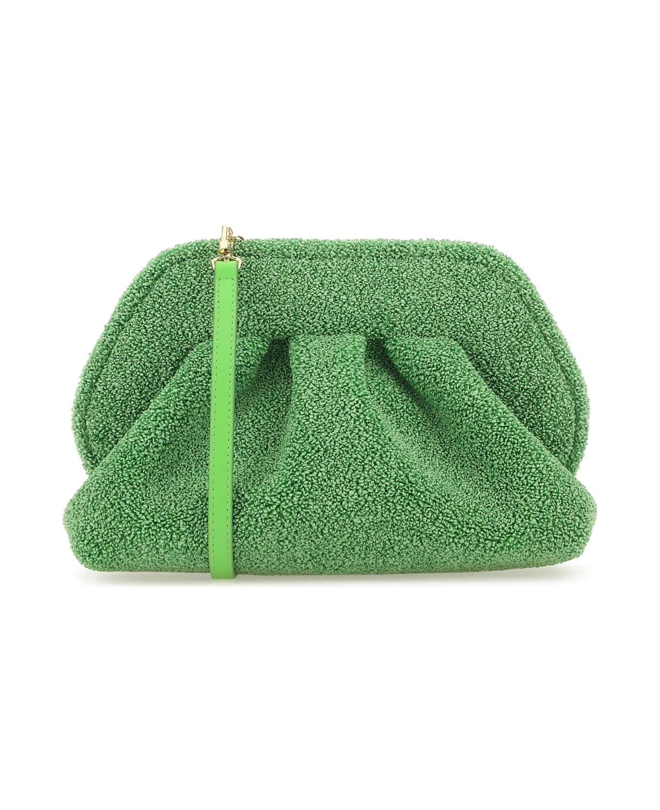 THEMOIRè Grass Green Sponge Bios Clutch - MANTIS クラッチバッグ