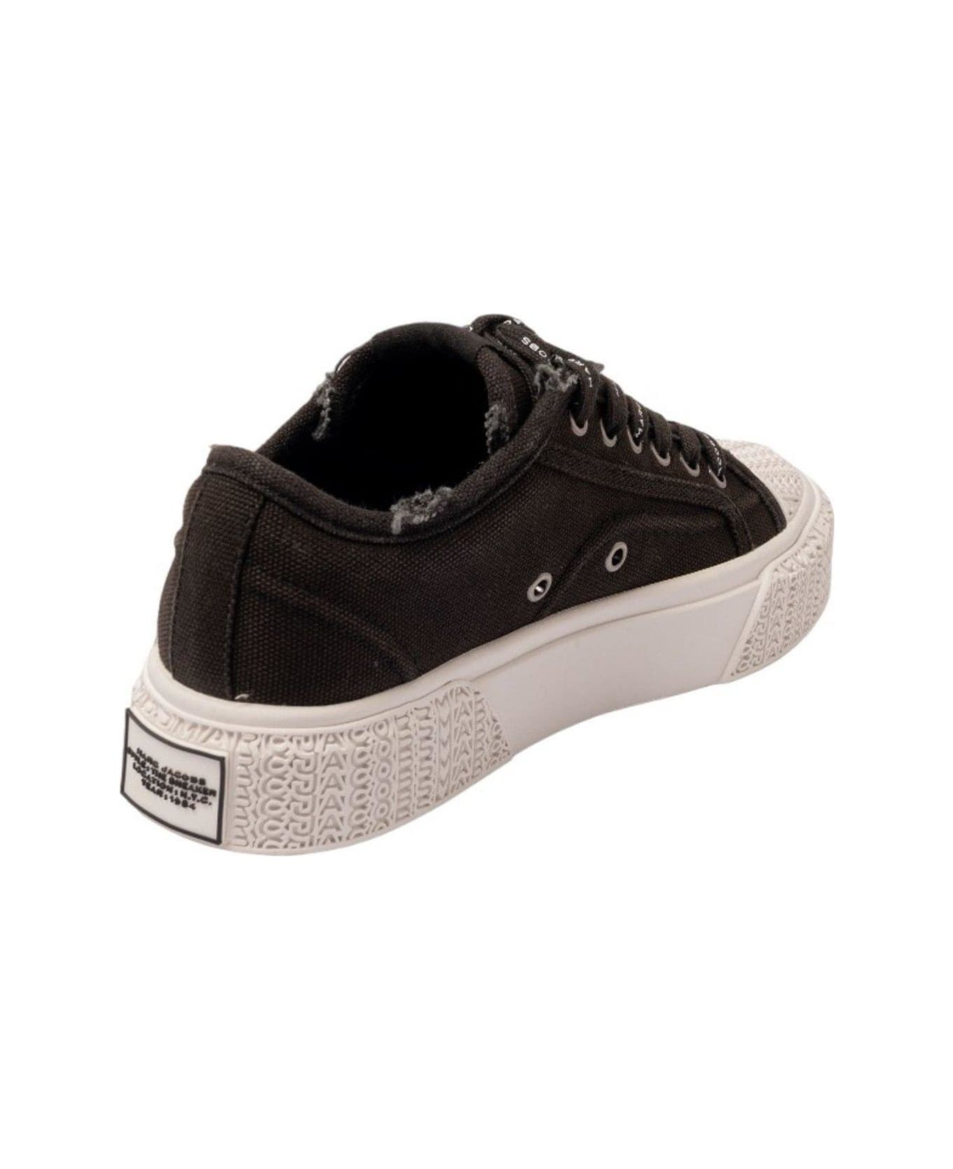 Marc Jacobs Black Tela Sneakers - Black
