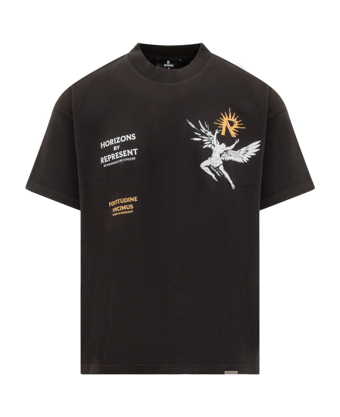 REPRESENT Icarus T-shirt - JET BLACK