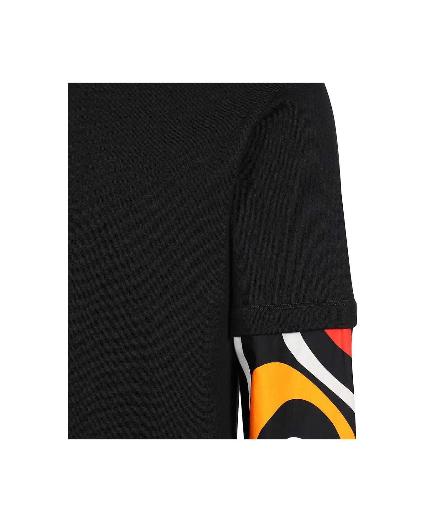 Pucci Long Sleeve Top - black