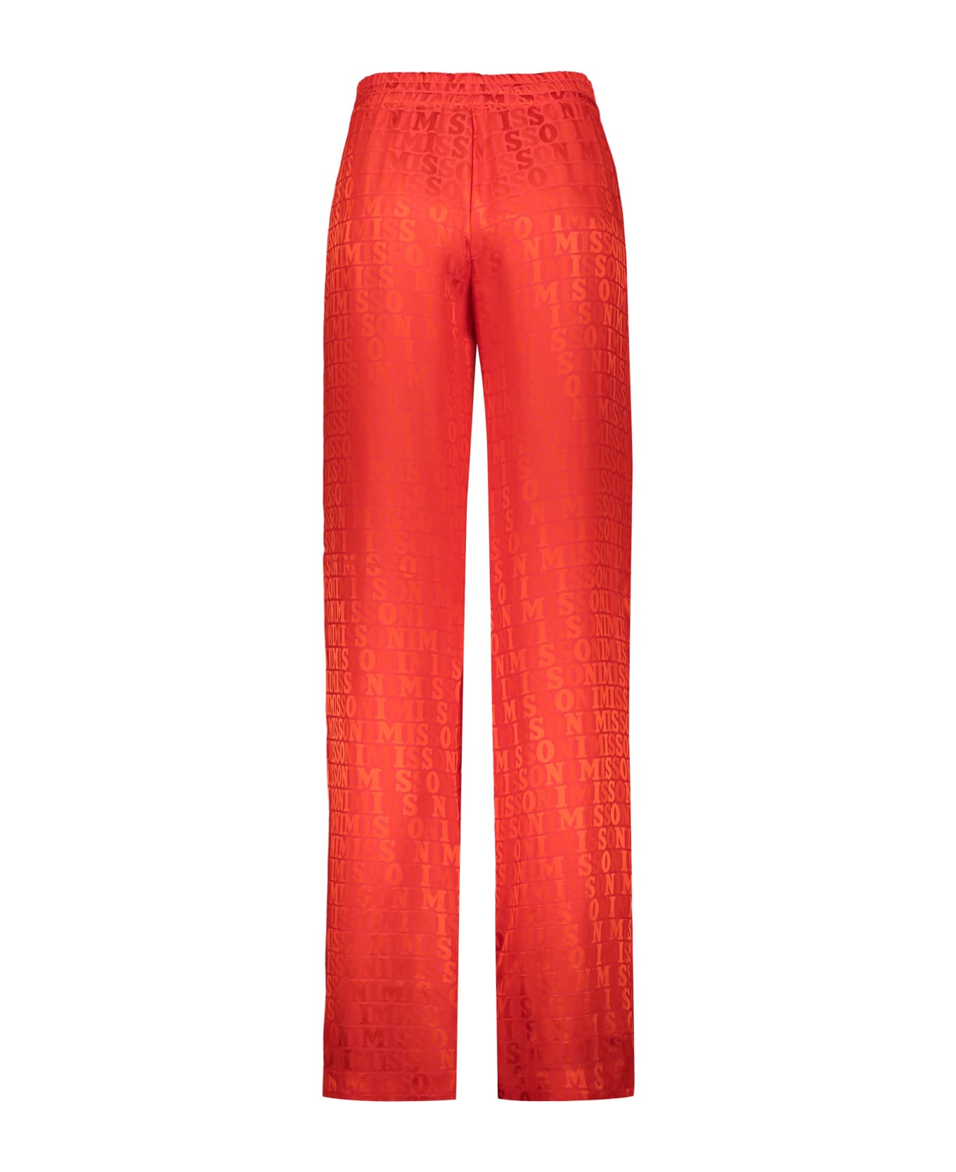 Missoni Wide Leg Trousers - red