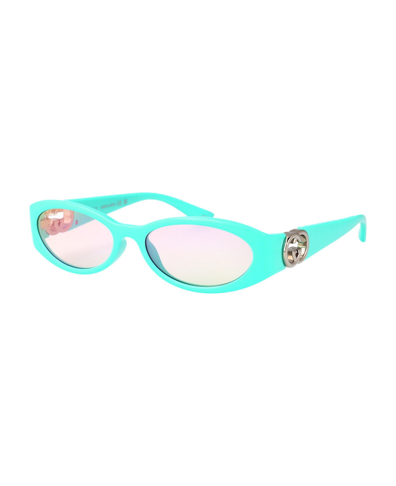 Gucci Eyewear Gg1660s Sunglasses - LIGHT-BLUE-LIGHT-BLUE-PINK