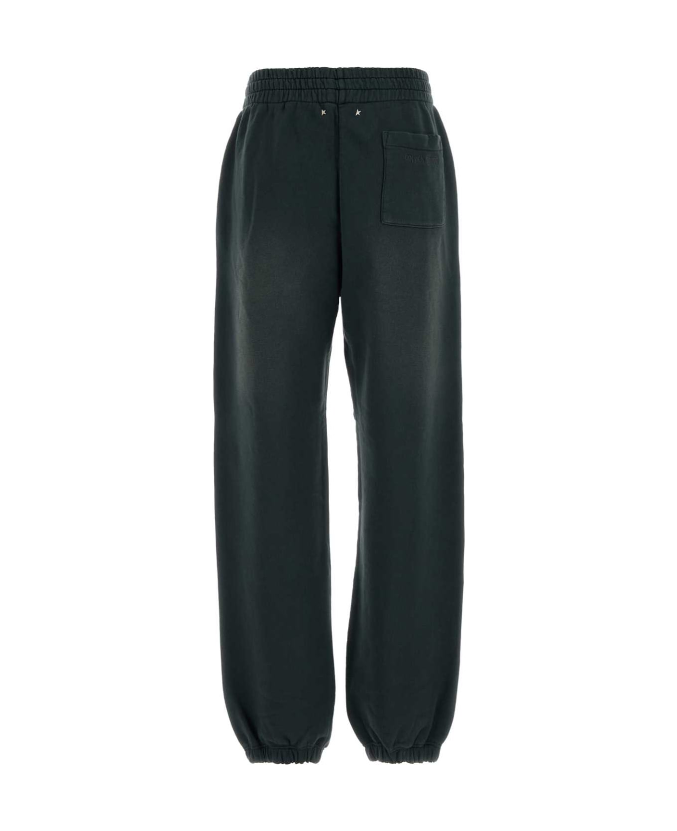 Golden Goose Slate Cotton Niccolã² Joggers - BLEACHEDWASHEDBLACK