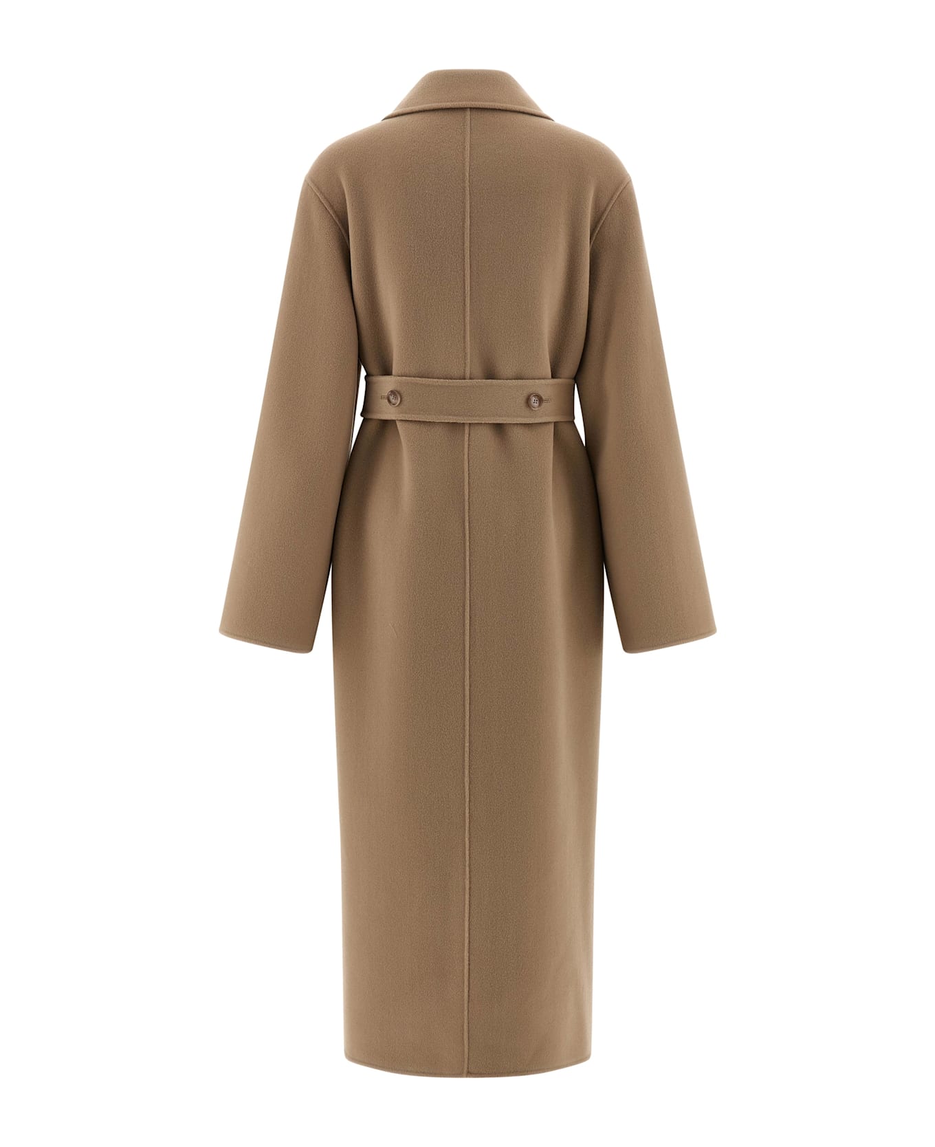 Alberta Ferretti Double Cloth Coat - Beige