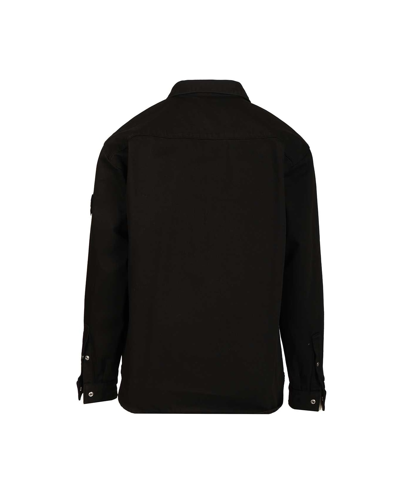 Stone Island Shirt Bull Denim - BLACK