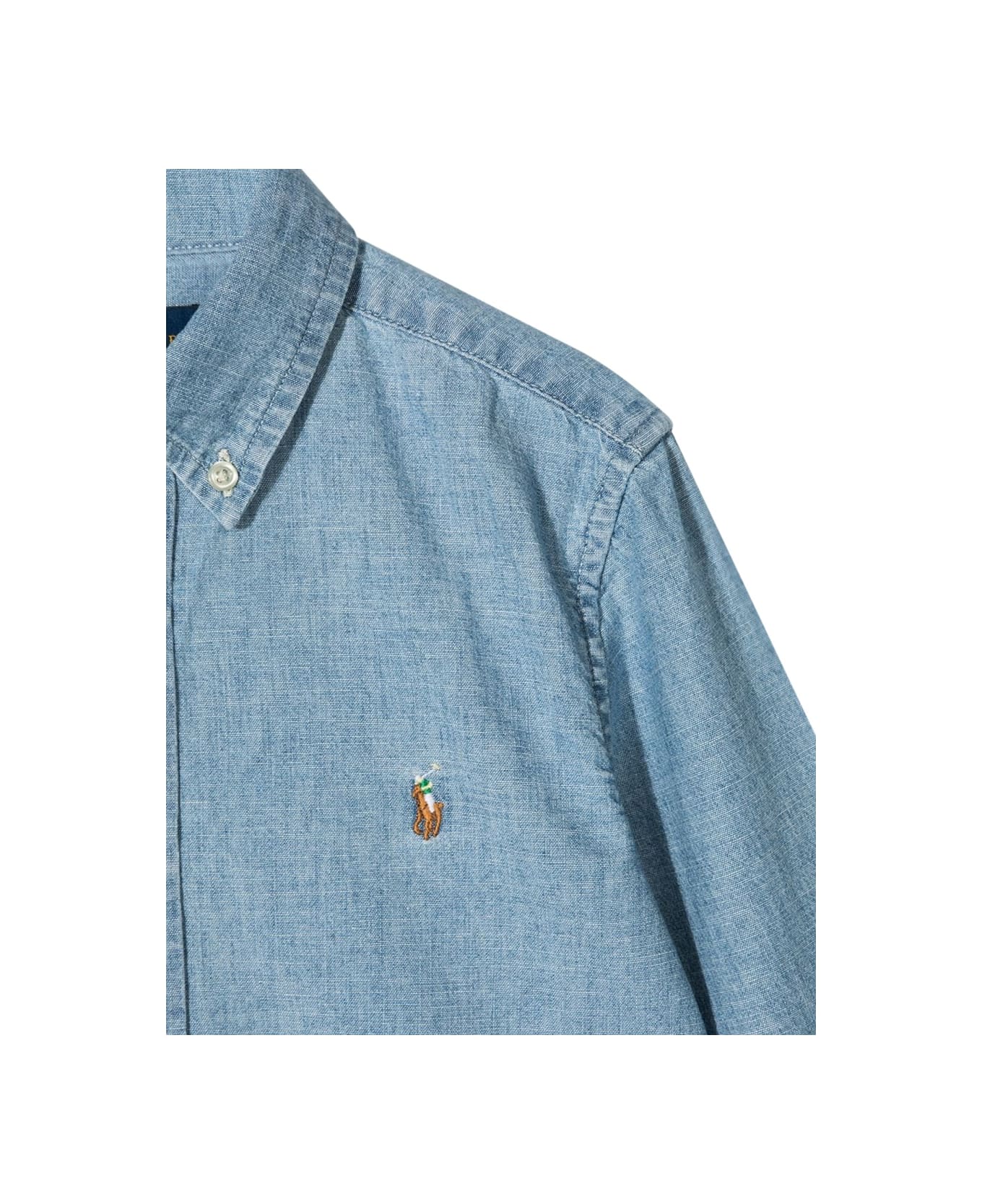 Polo Ralph Lauren Cotton Shirt - BLUE