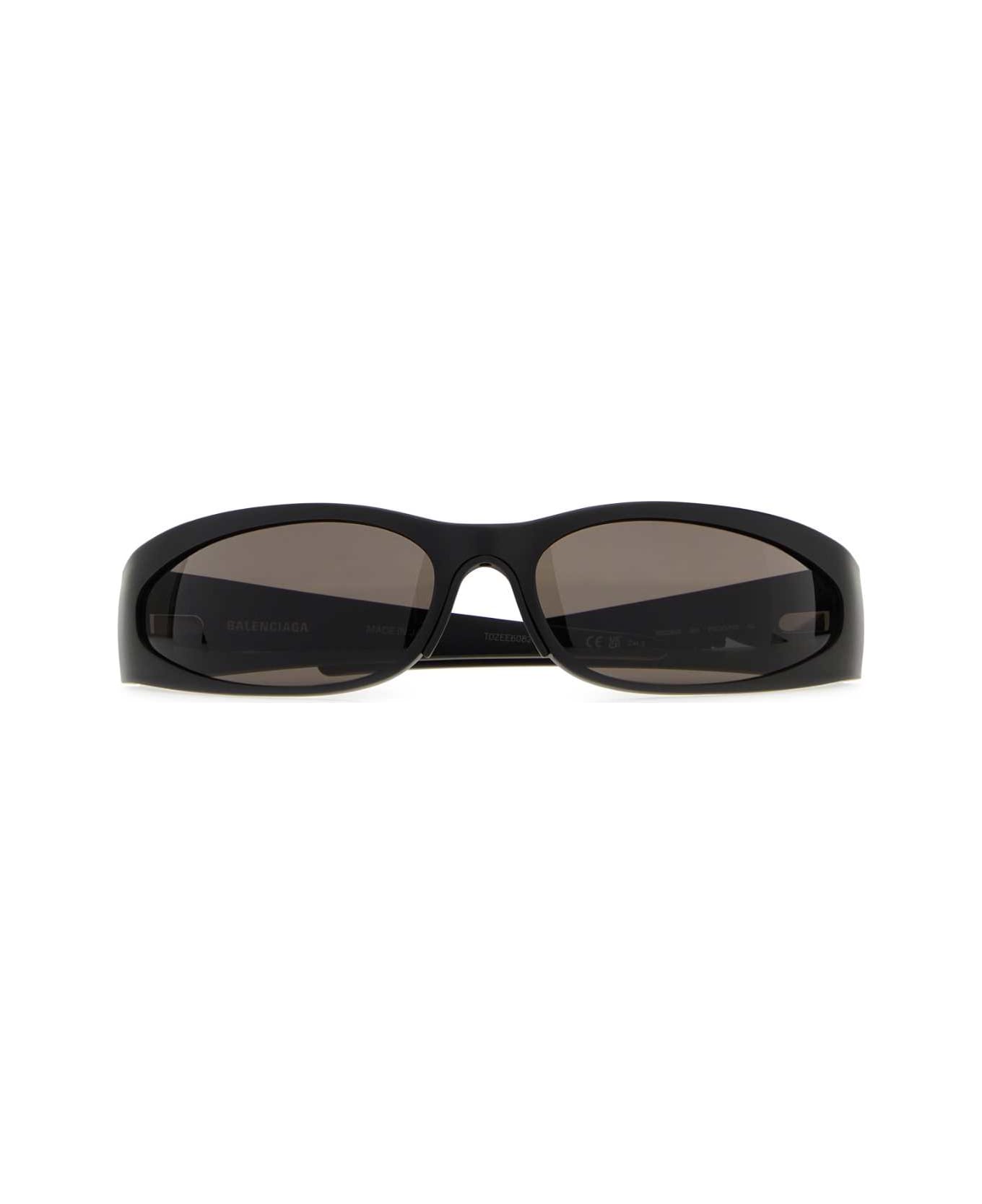 Balenciaga Black Aluminum Reverse Xpander 2.0 Sunglasses - 1000
