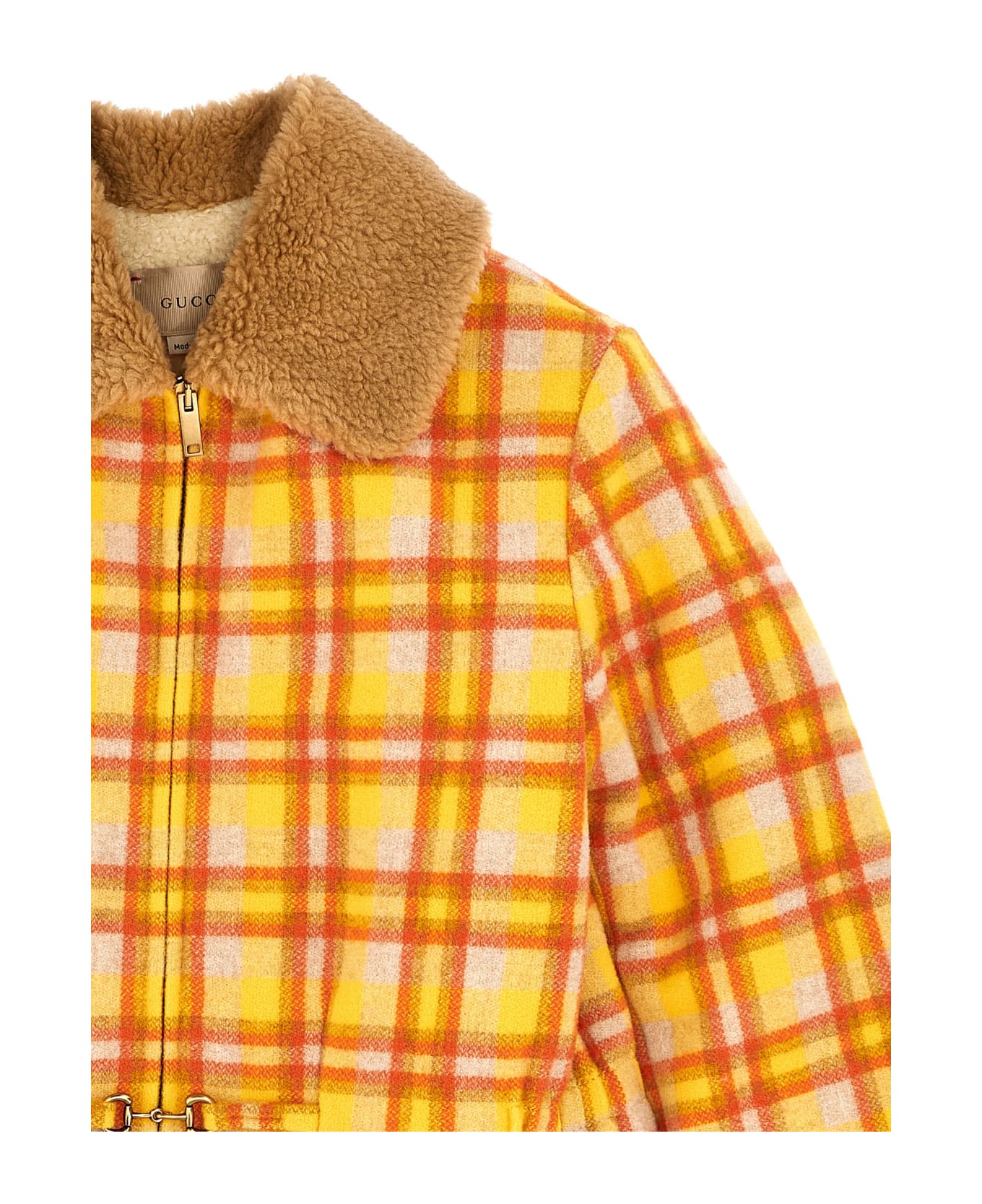 Gucci Check Coat - Multicolor