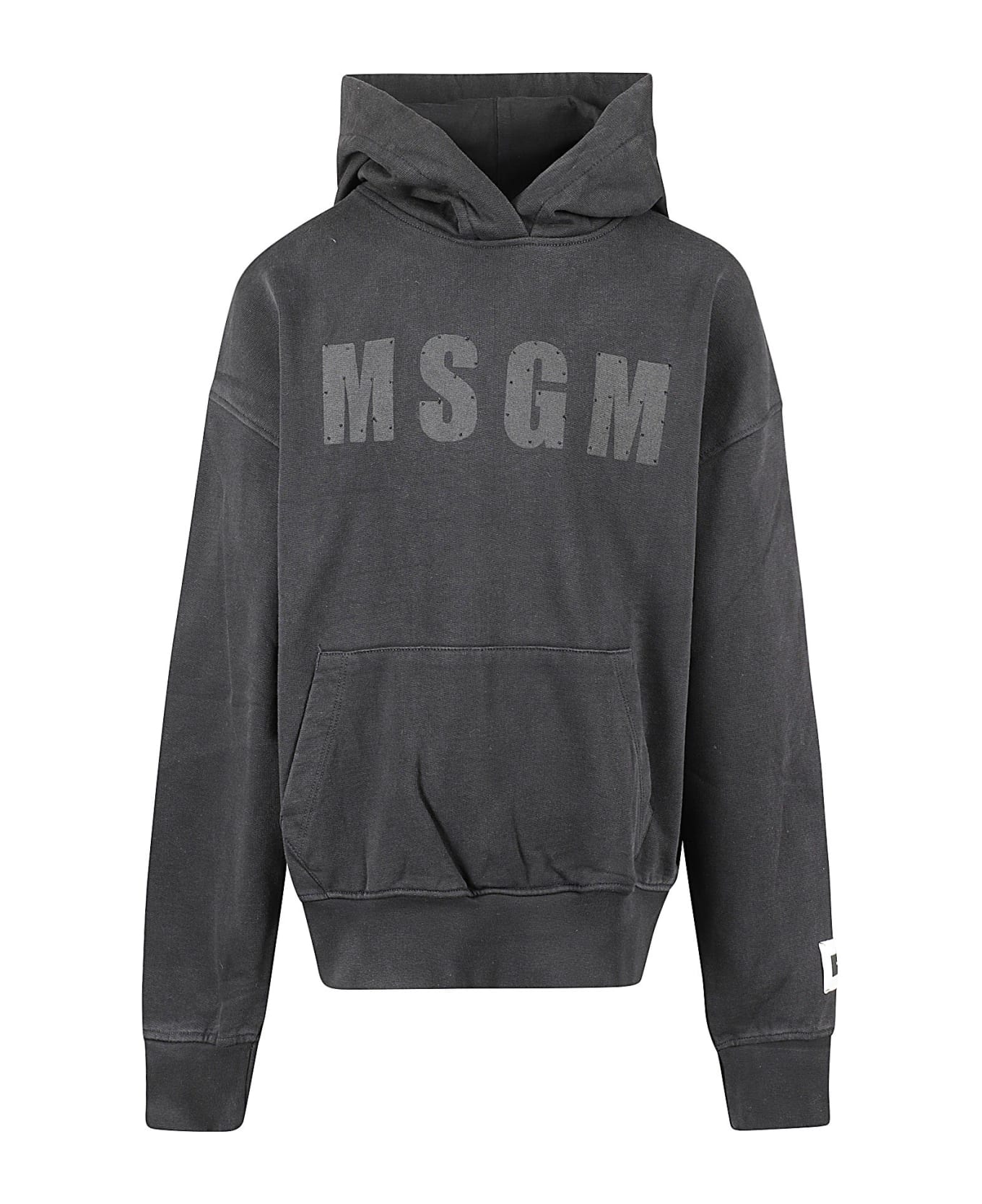 MSGM Cappuccio - Black ニットウェア＆スウェットシャツ