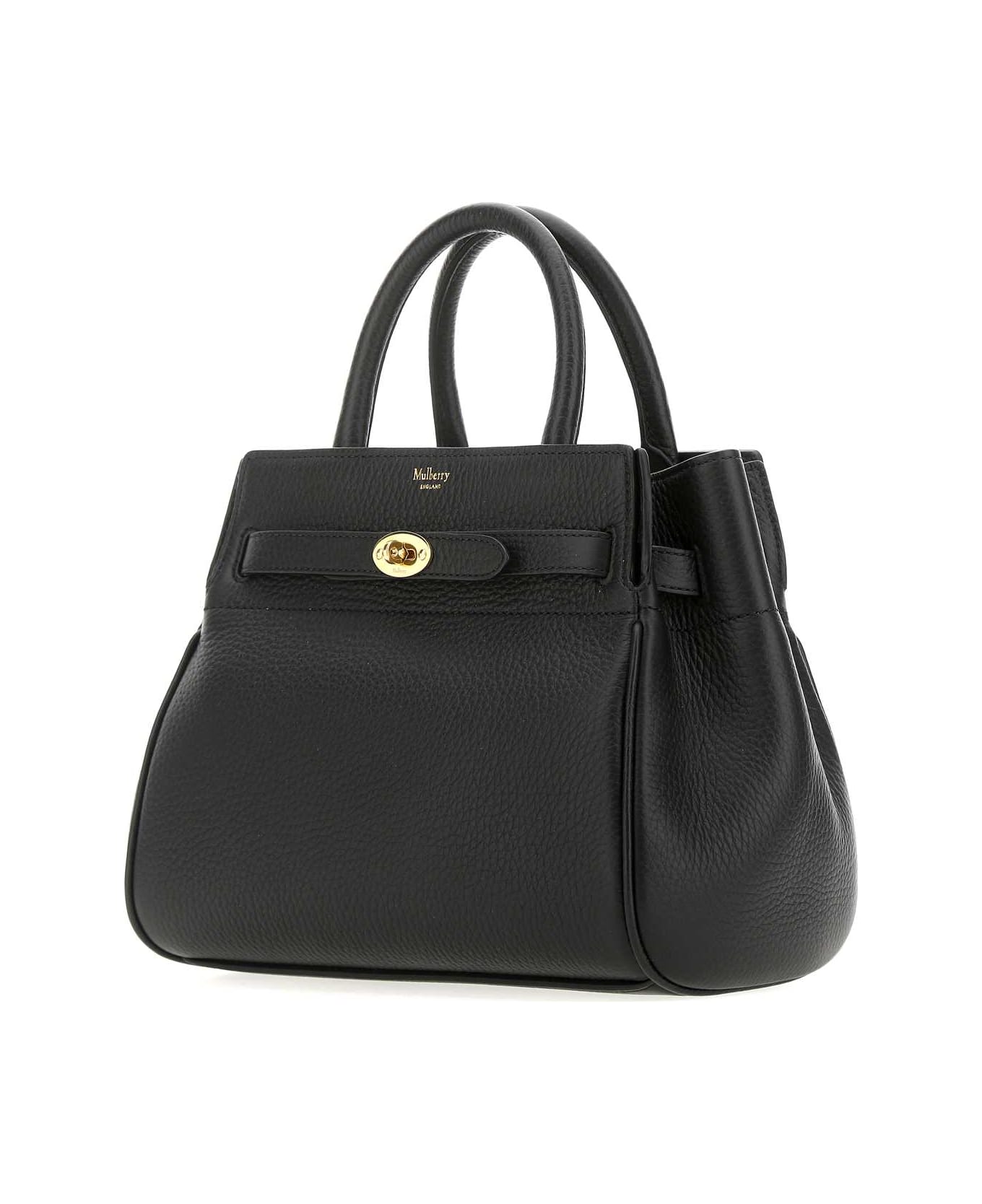 Mulberry Black Leather Small Bayswater Handbag - A100