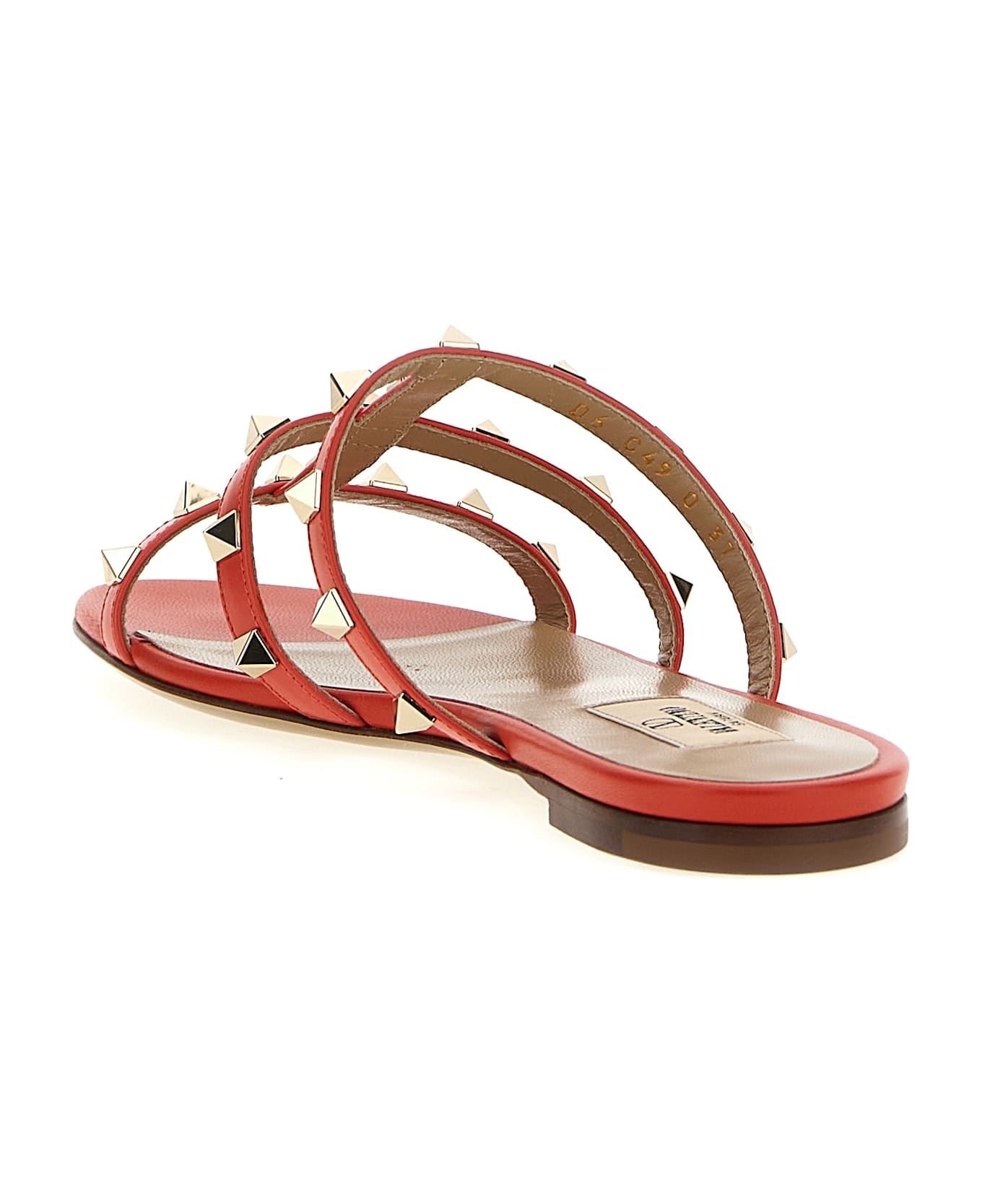 Valentino Garavani 
rockstud
 Sandals - Orange サンダル
