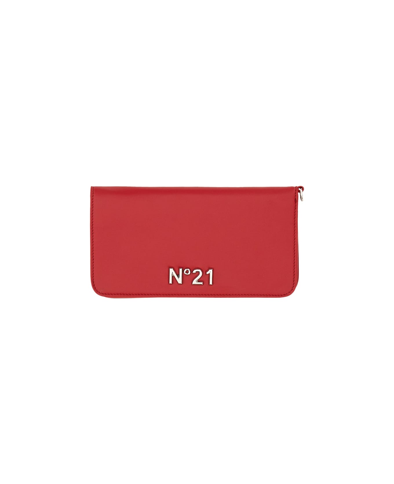 N.21 Wallet With Logo - RED