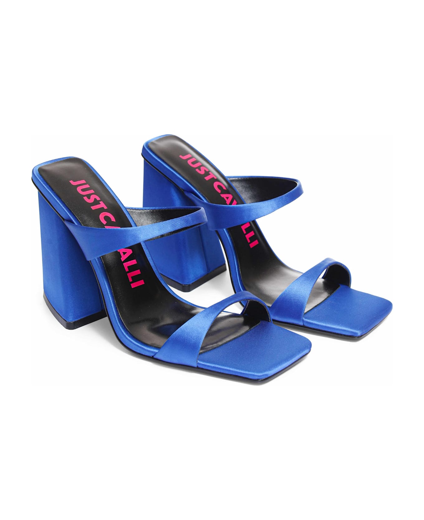Just Cavalli Blue Mules - Blue