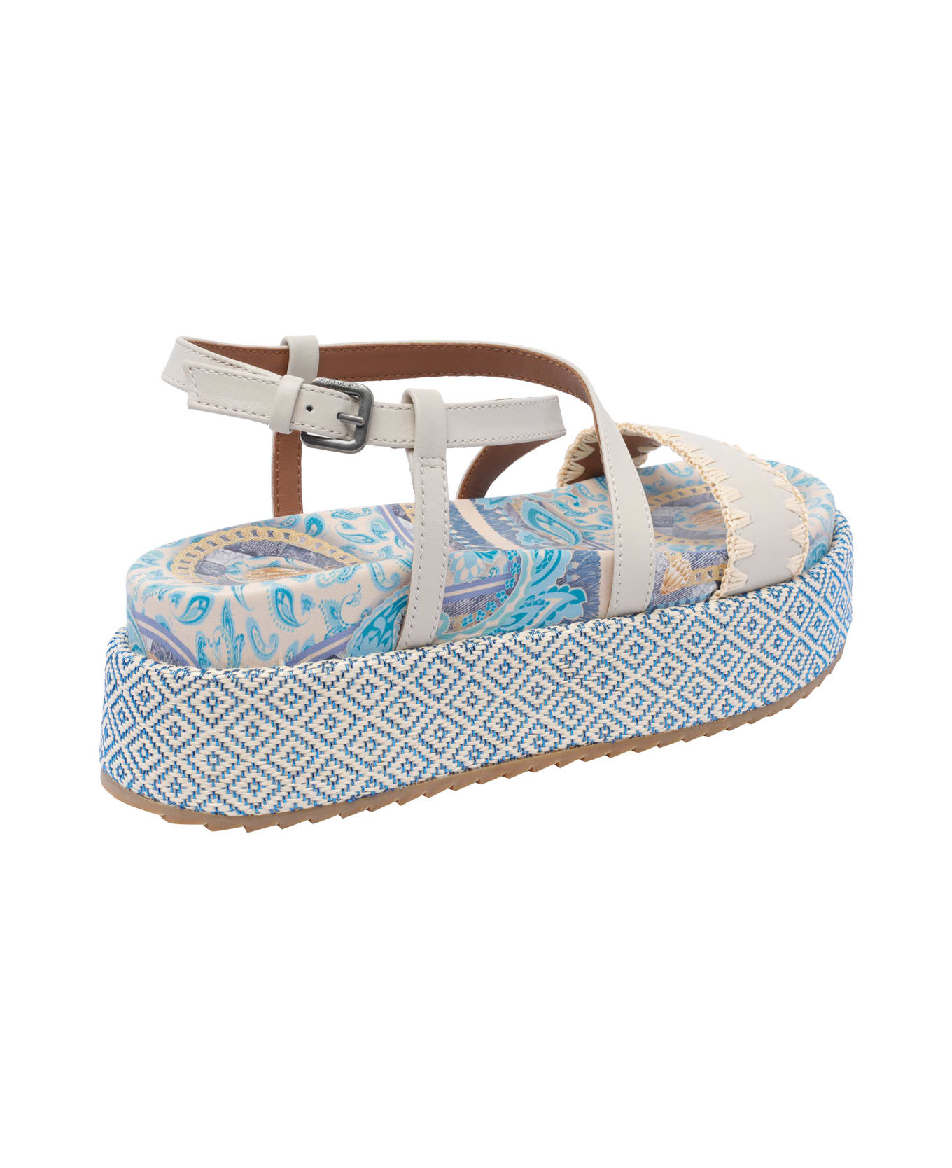 Kurt Geiger Chelsea Flatform Sandals - Blue