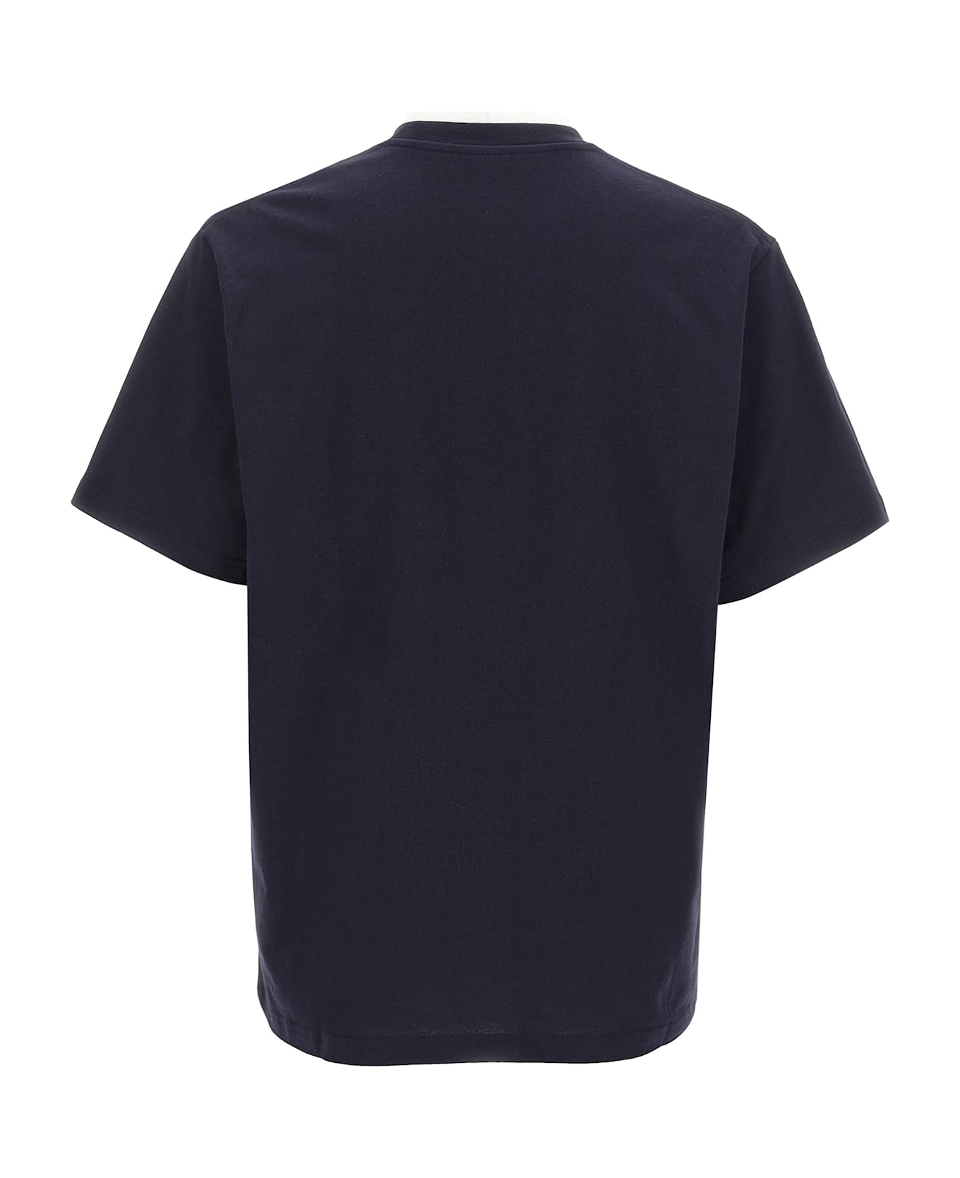 J.W. Anderson Anchor Embroidery T-shirt - Blue