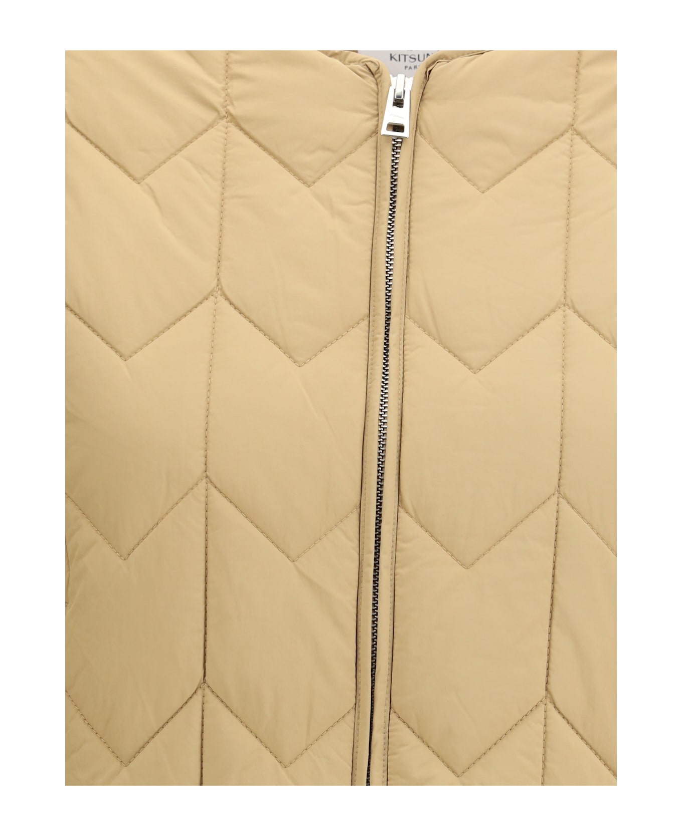 Maison Kitsuné Quilted Jacket In Water-repellent Nylon