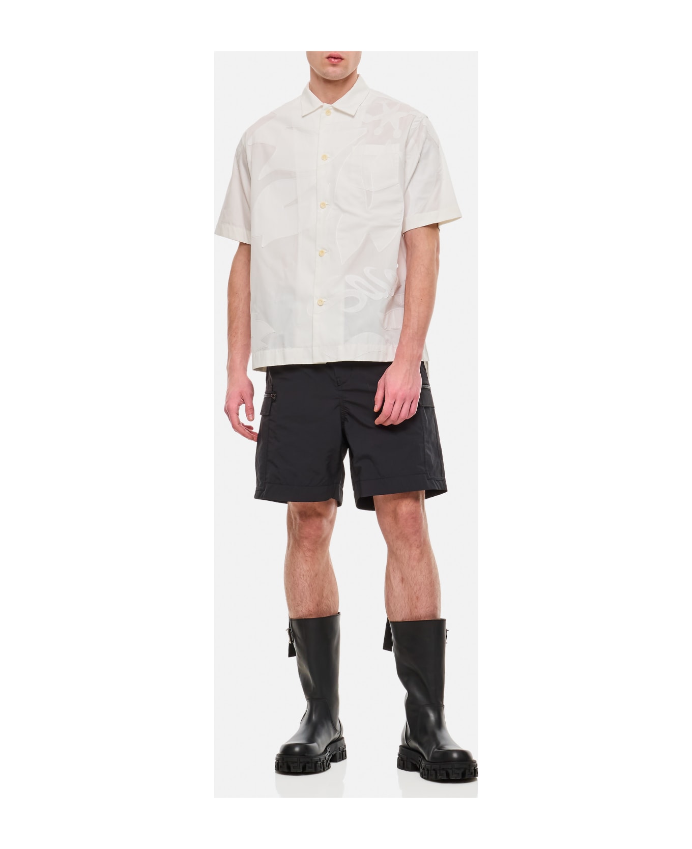 Sacai Cotton Poplin Shirt - White シャツ