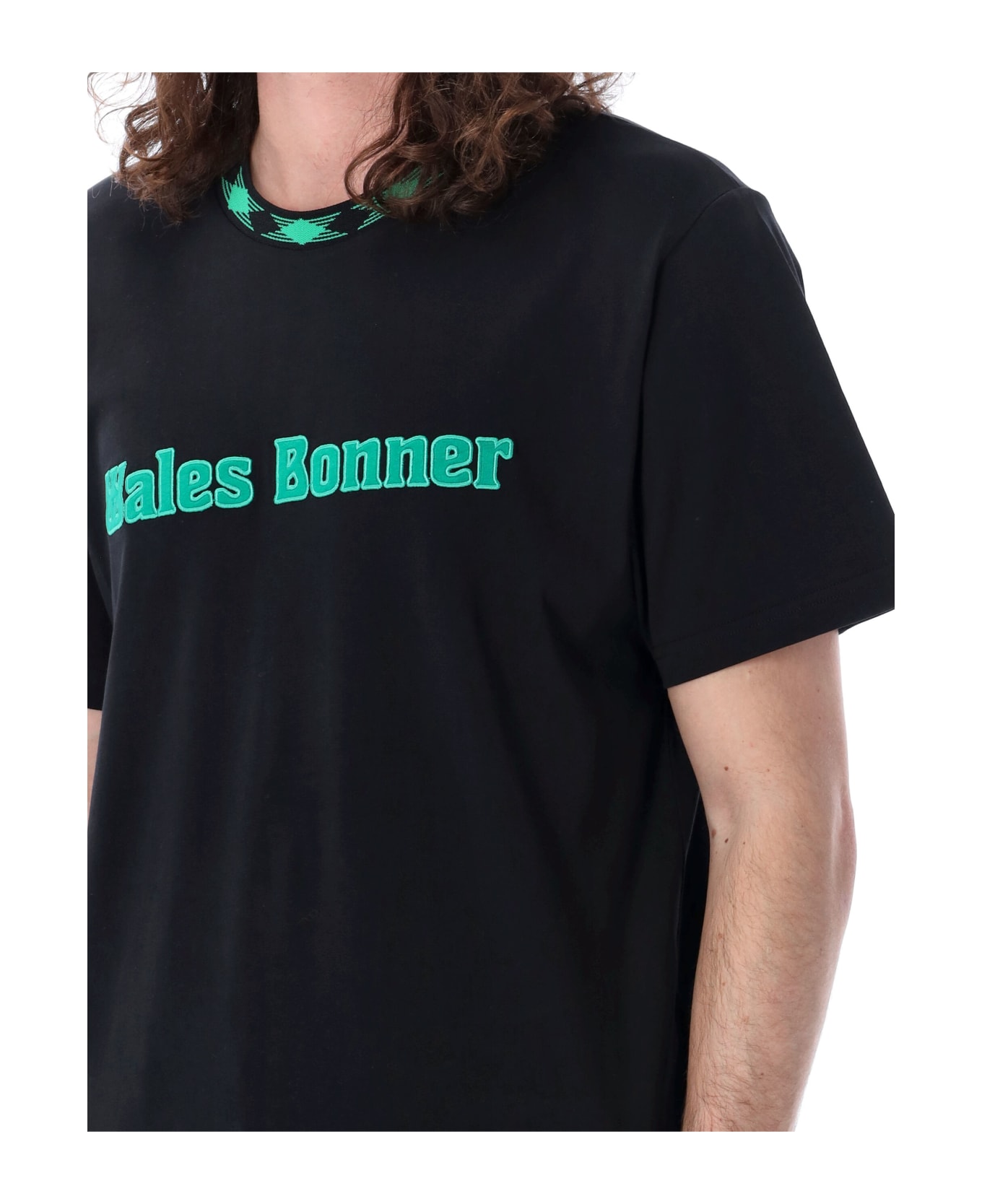 Wales Bonner Original T-shirt - BLACK シャツ