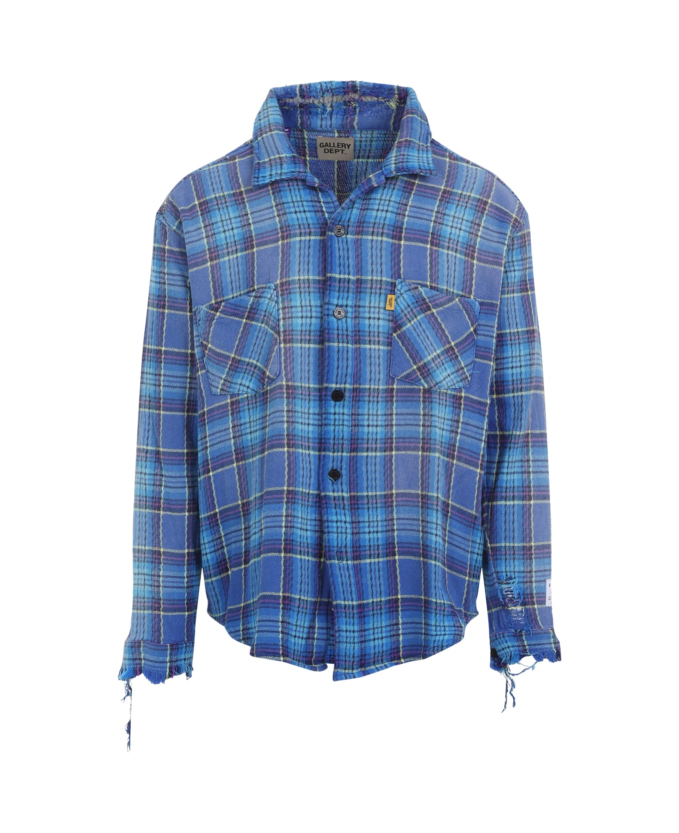 Gallery Dept. Marley Flannel Shirt - Blue Multi