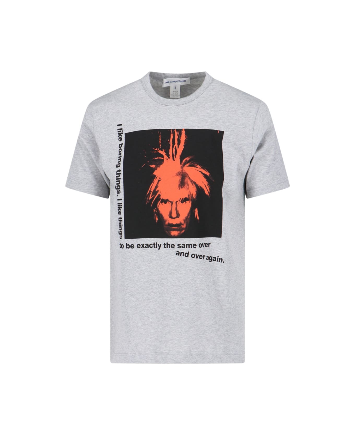 Comme des Garçons Printed T-shirt - Gray シャツ