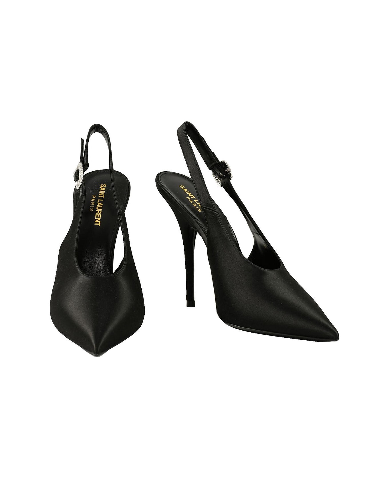 Saint Laurent Women's Black Shoes - Black ハイヒール