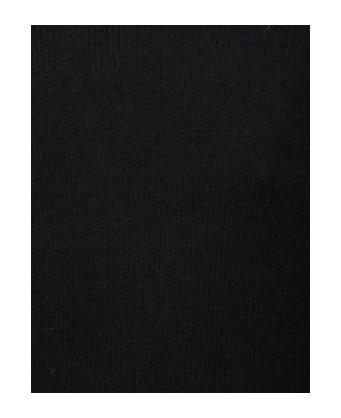 Federica Tosi Black Cashmere And Wool Sweater - Black