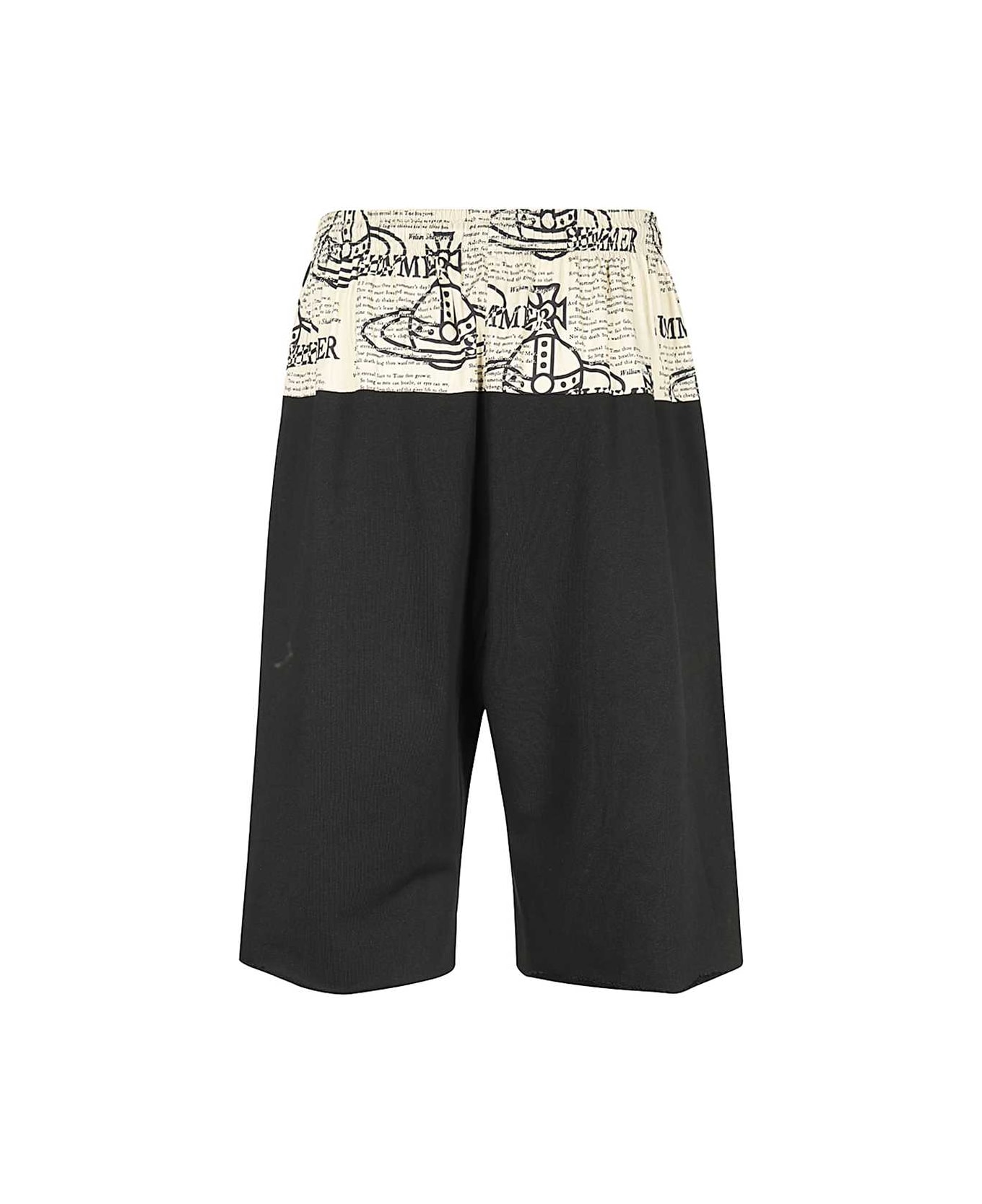 Vivienne Westwood Cotton Bermuda Shorts - black