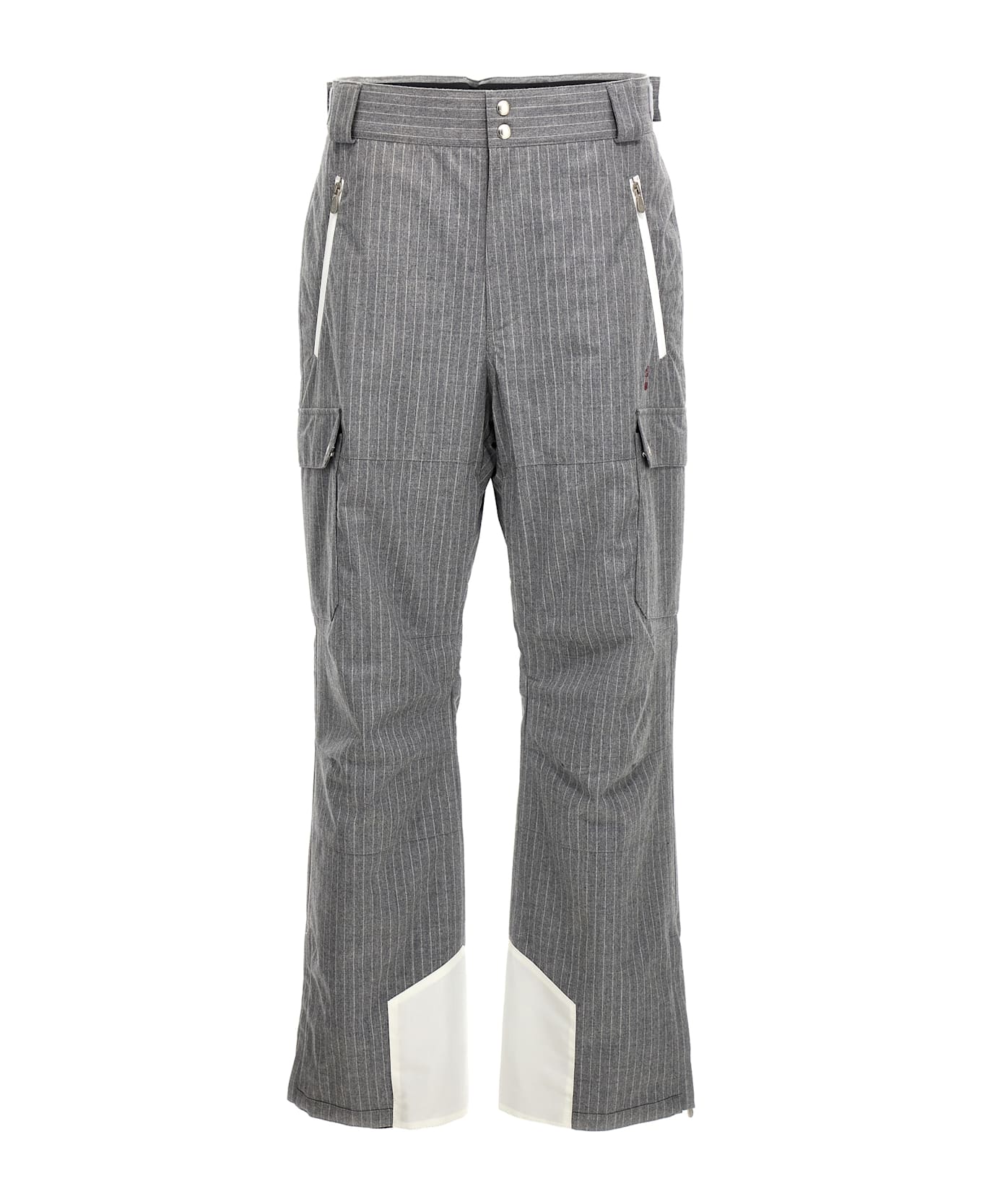 Brunello Cucinelli Pinstripe Pants - Gray