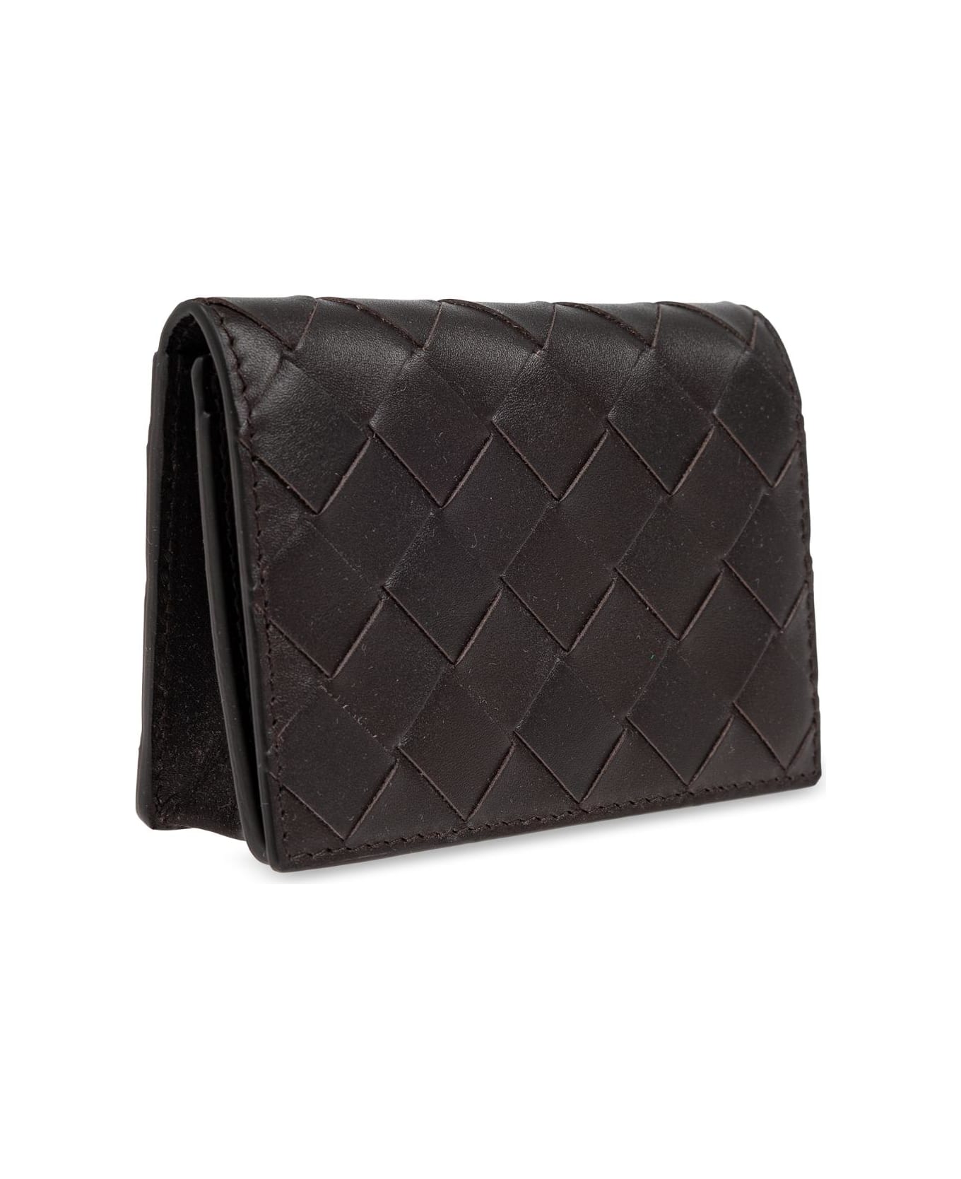 Bottega Veneta Leather Wallet - BROWN