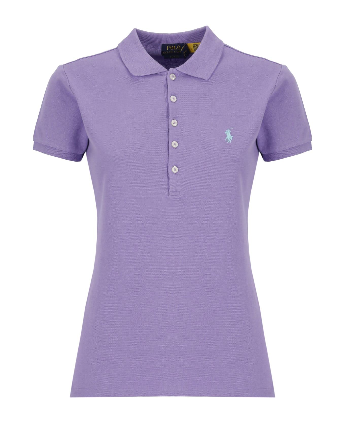 Ralph Lauren Polo Shirt With Pony Logo - Cactus Purple