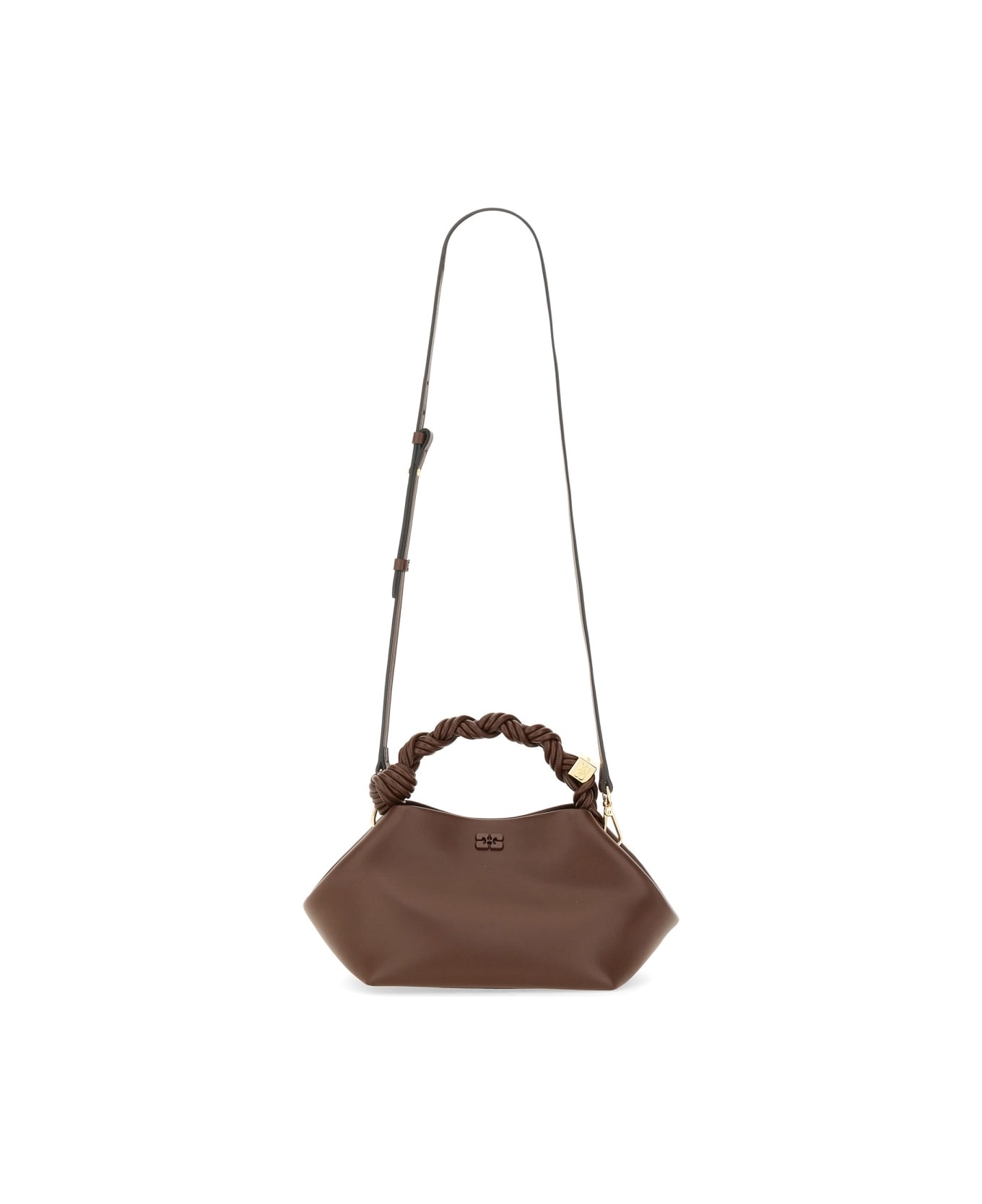 Ganni Bag "bou" Small - BROWN