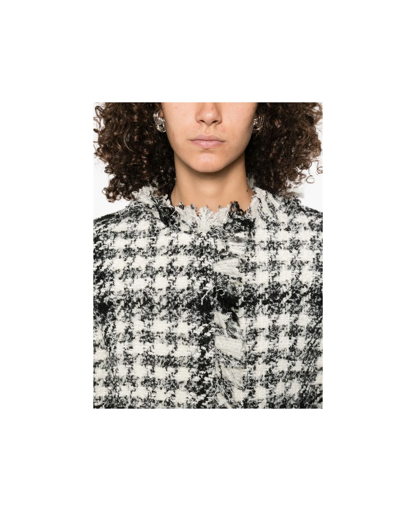 Charlott Jacket - BLACK/WHITE