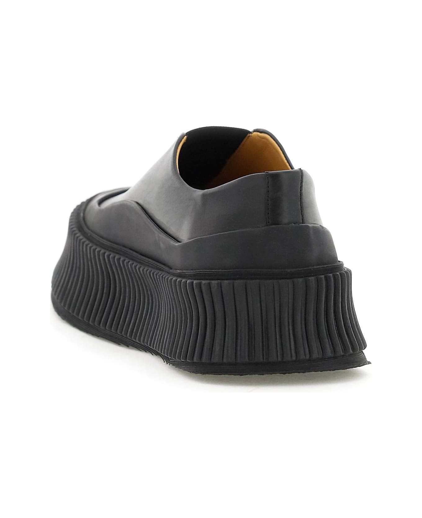 Jil Sander Leather Slip-on Sneakers | italist