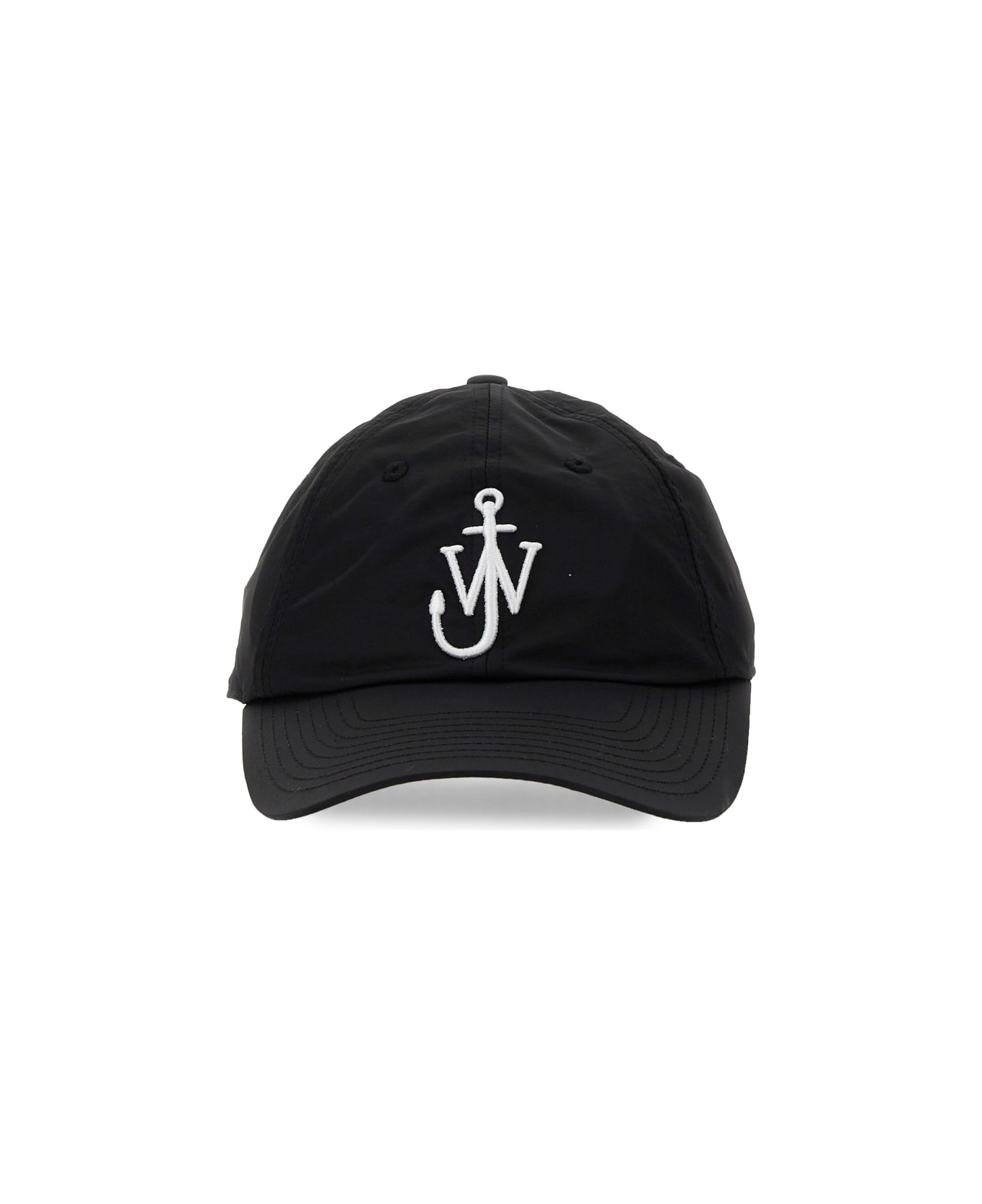 J.W. Anderson Baseball Hat With Logo - BLACK