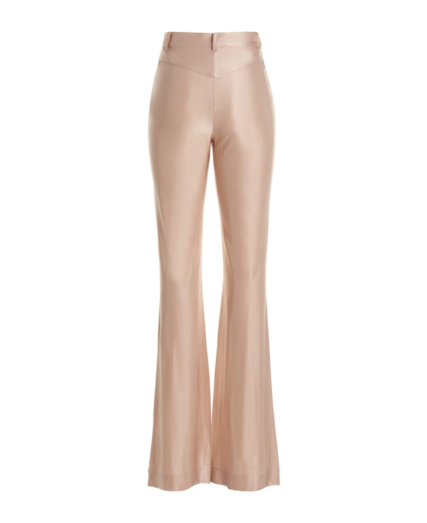 Alexandre Vauthier Shiny Stretch Pants - Pink ボトムス