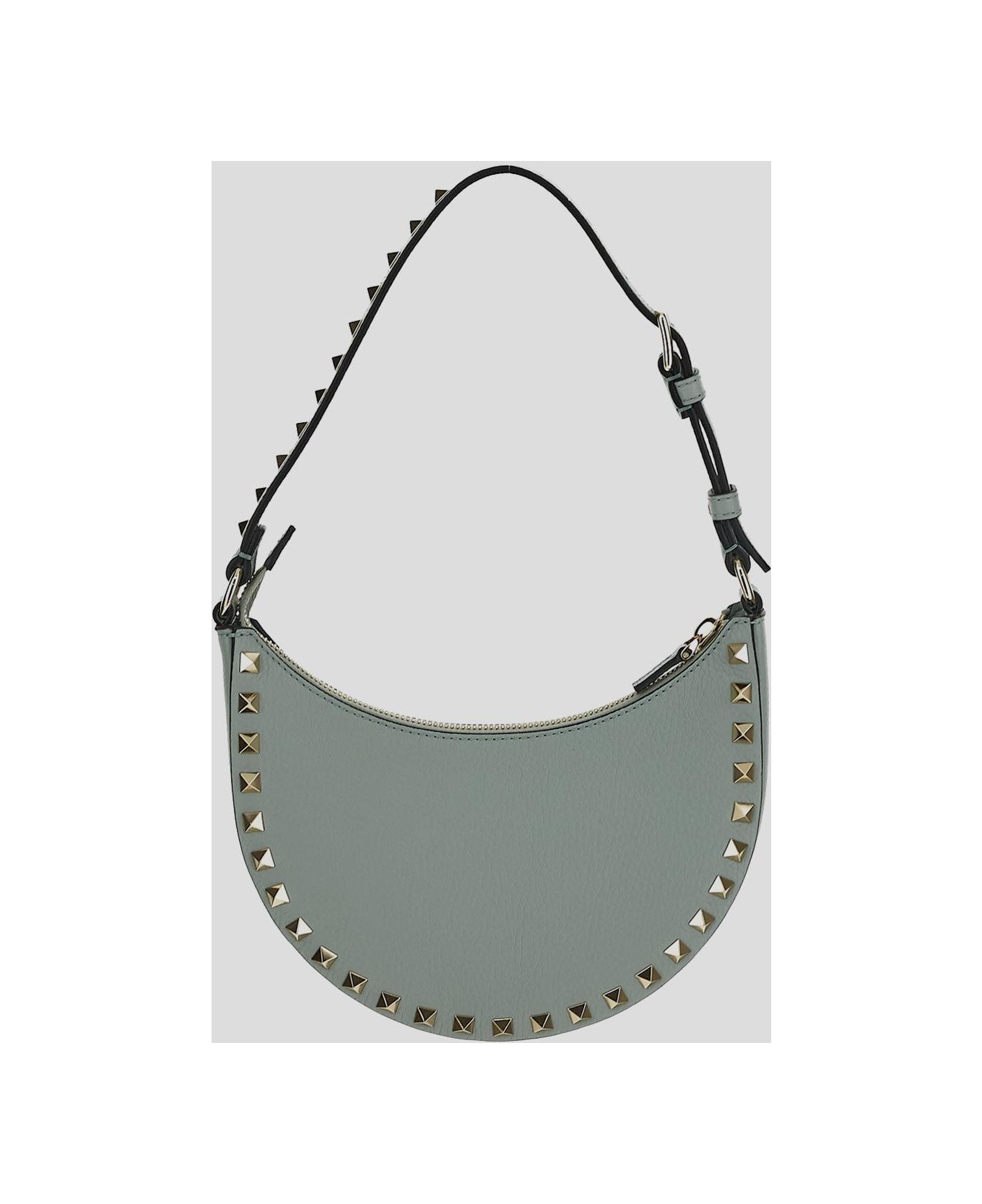 Garavani Rockstud Zip-up Hobo Bag - Thumbnail 3