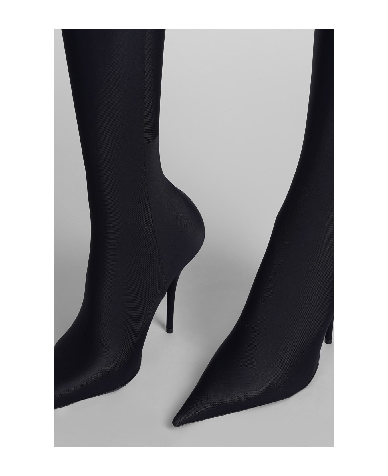 Balenciaga Leggings In Black Polyamide - black