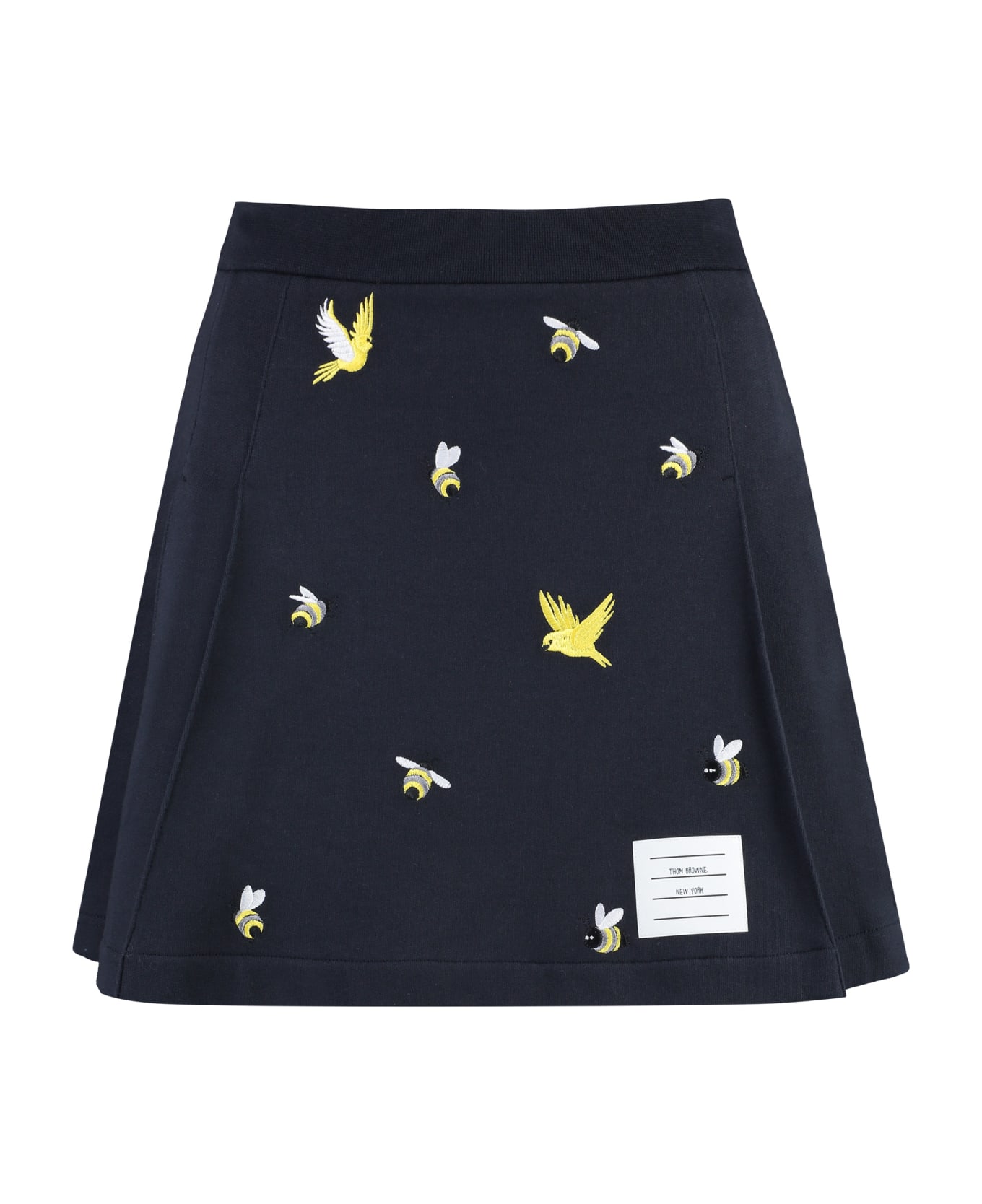 Thom Browne Cotton Mini-skirt - blue