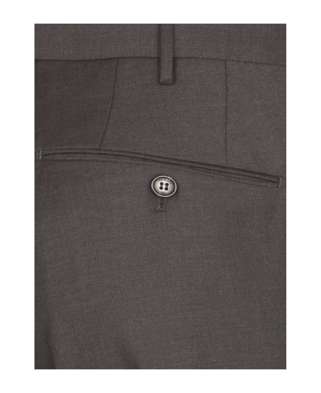 Incotex Wool Pants - Grey