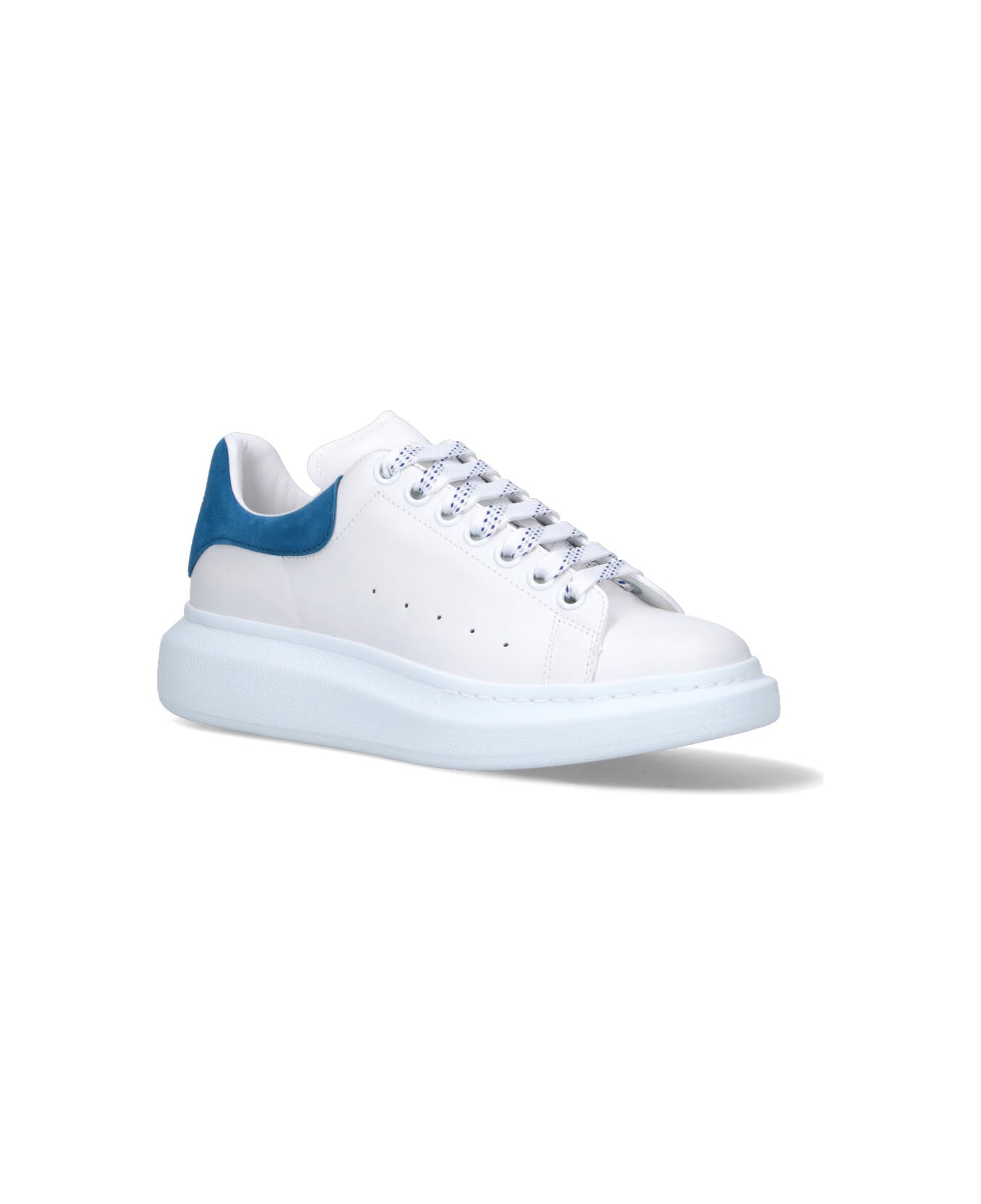 Alexander McQueen 'oversize' Sneakers - WHITEBLUE