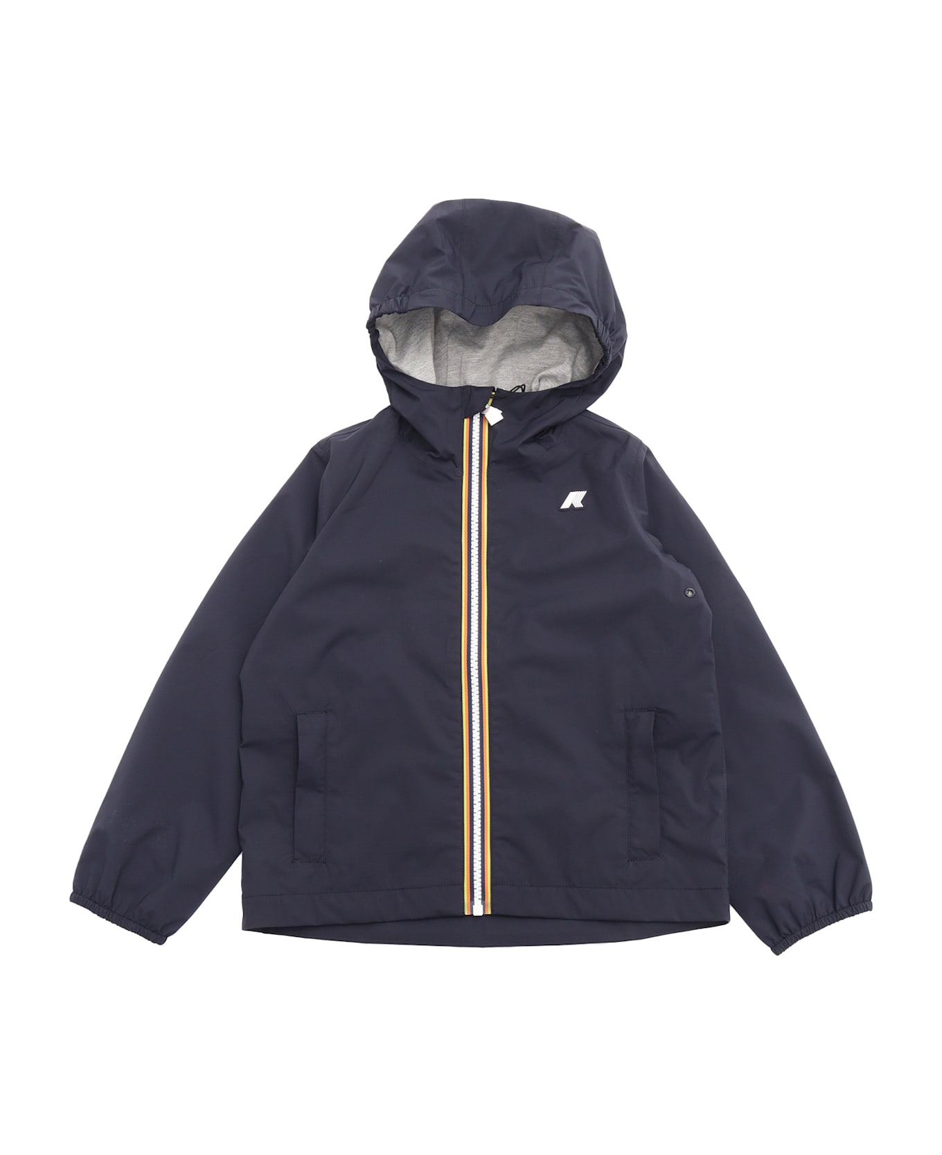 K-Way P. Jack Stretch Nylon Jersey Down Jacket - BLUE