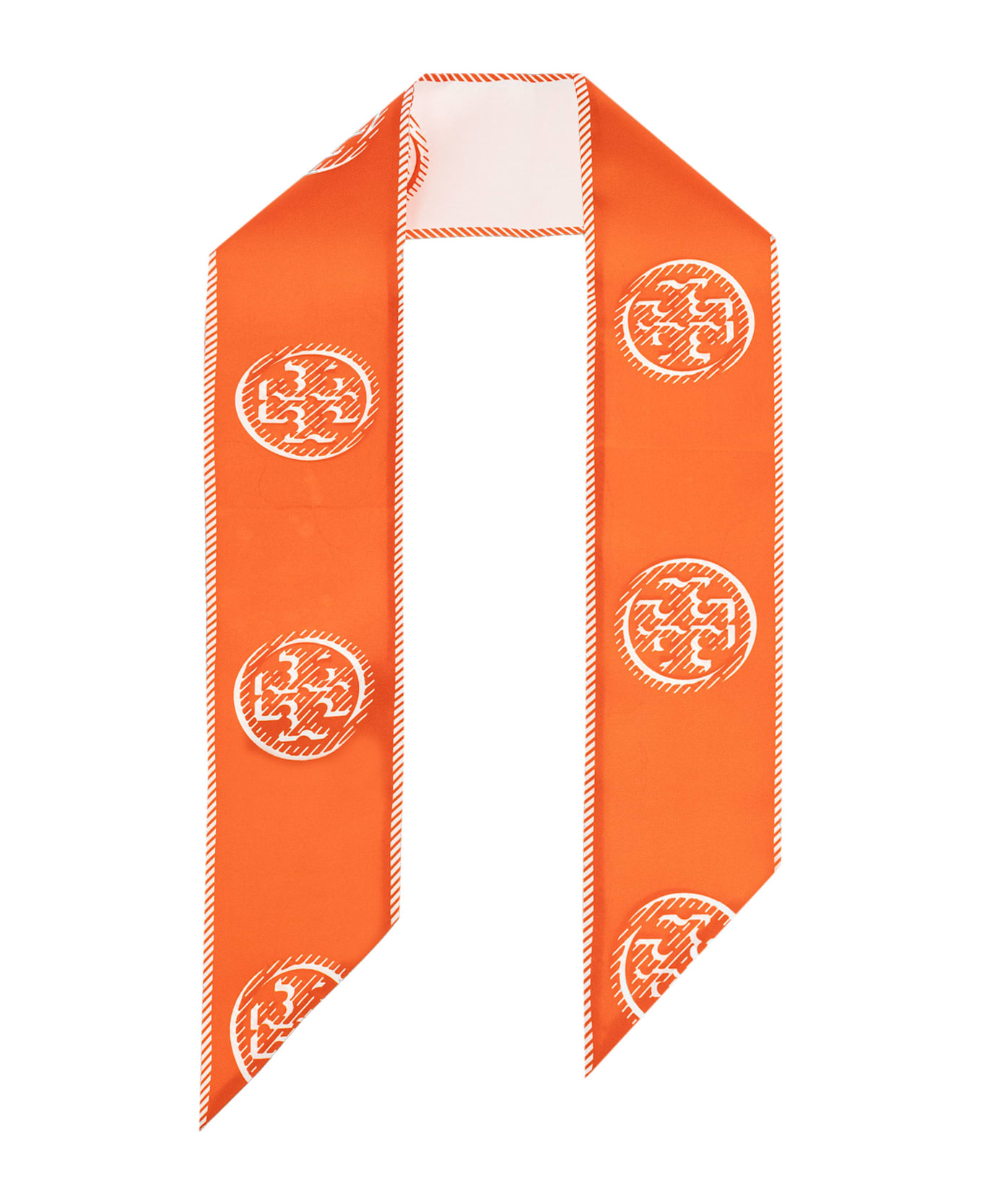 アクセサリーその他 TORY BURCH Medallion Logo Ribbon silk tie Tory Burch Medallion Logo Ribbon Silk Tie | italist, ALWAYS