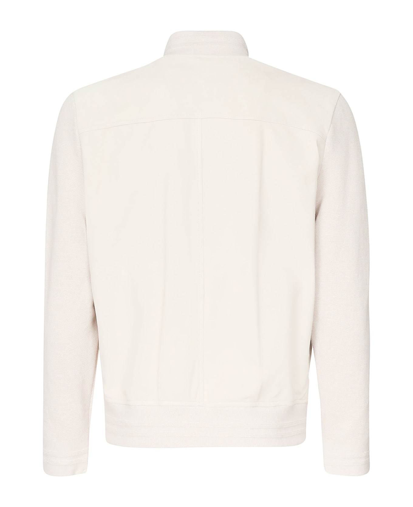 Eleventy Suede Jacket - SAND
