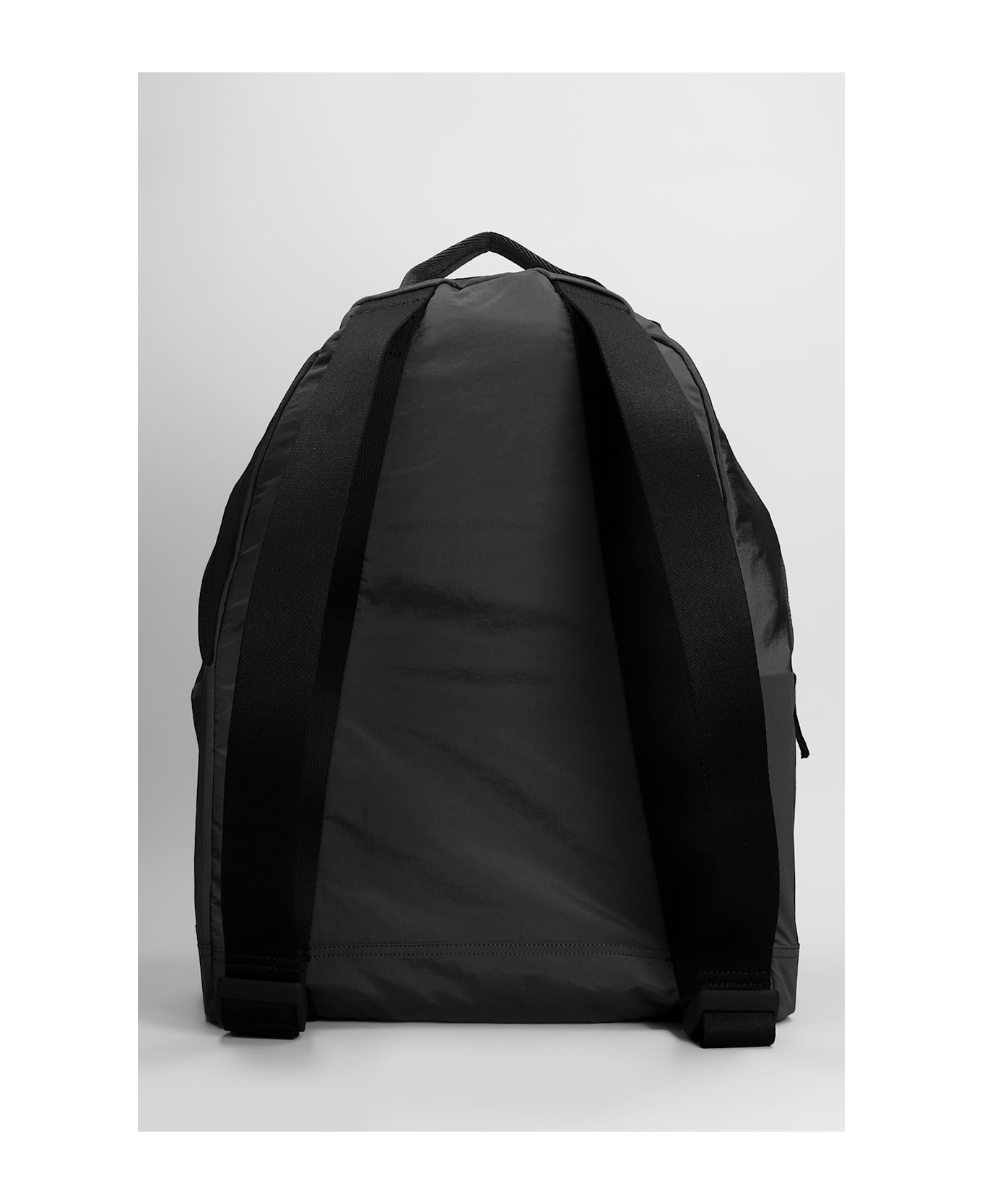 Stone Island Backpack In Black Polyamide - black